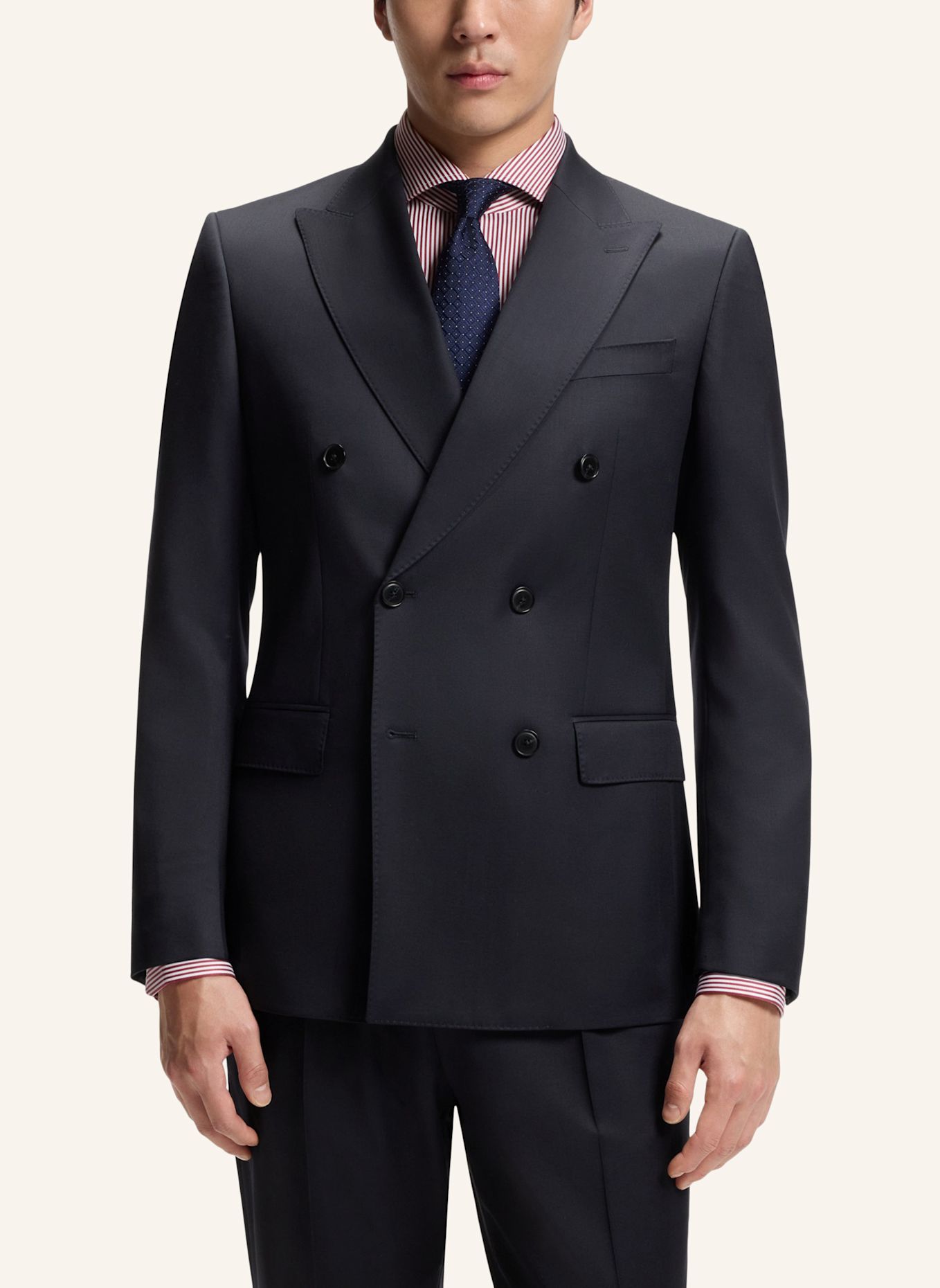 BOSS Sakko H-HUGE-DB-B1-263 Slim Fit: DUNKELBLAU