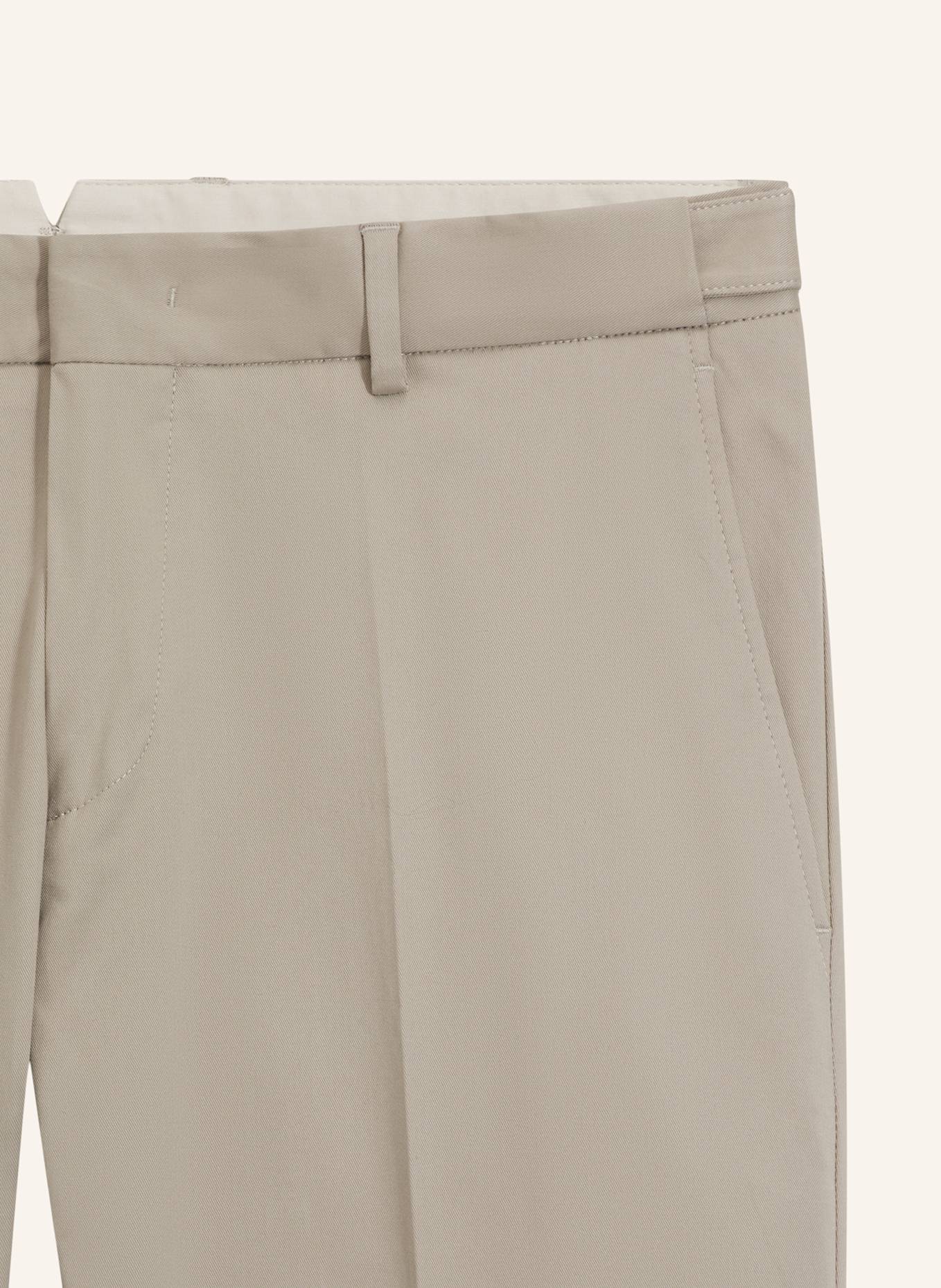 BOSS Business Hose H-GENIUS-DTL-WG-262F Slim Fit: KHAKI