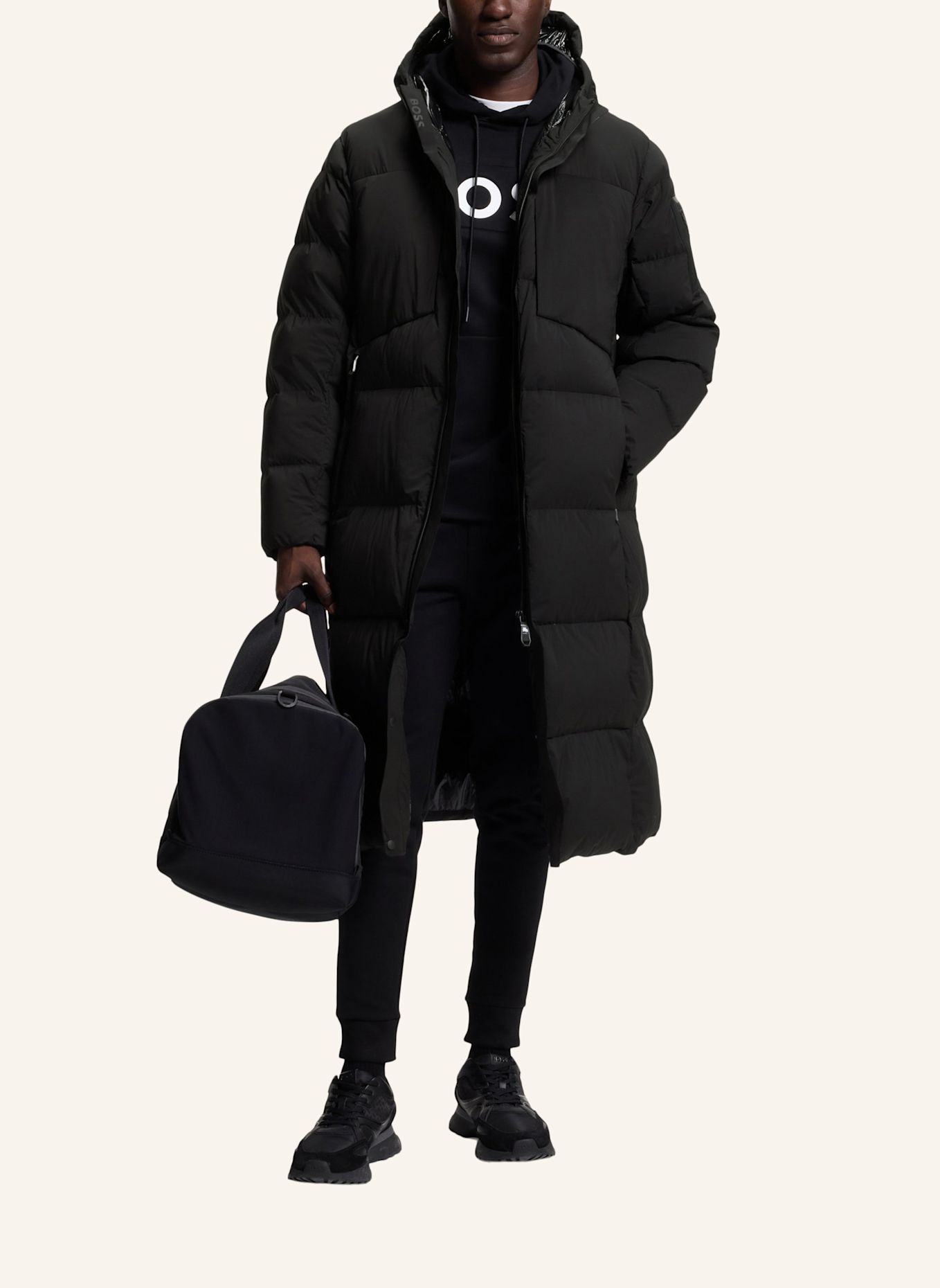 BOSS Daunenjacke OW_RIPLITE COAT HD Regular Fit: SCHWARZ