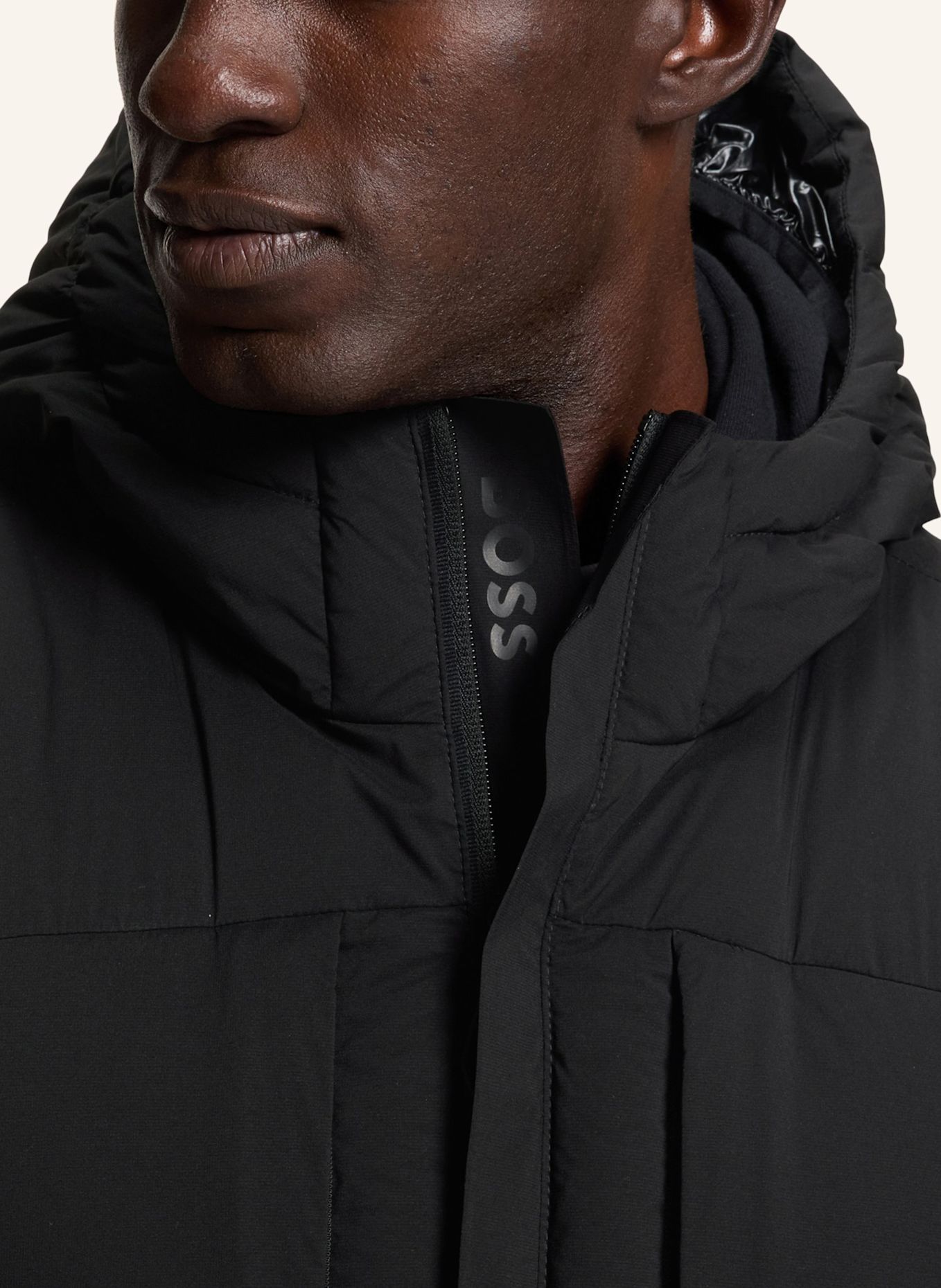 BOSS Daunenjacke OW_RIPLITE COAT HD Regular Fit: SCHWARZ