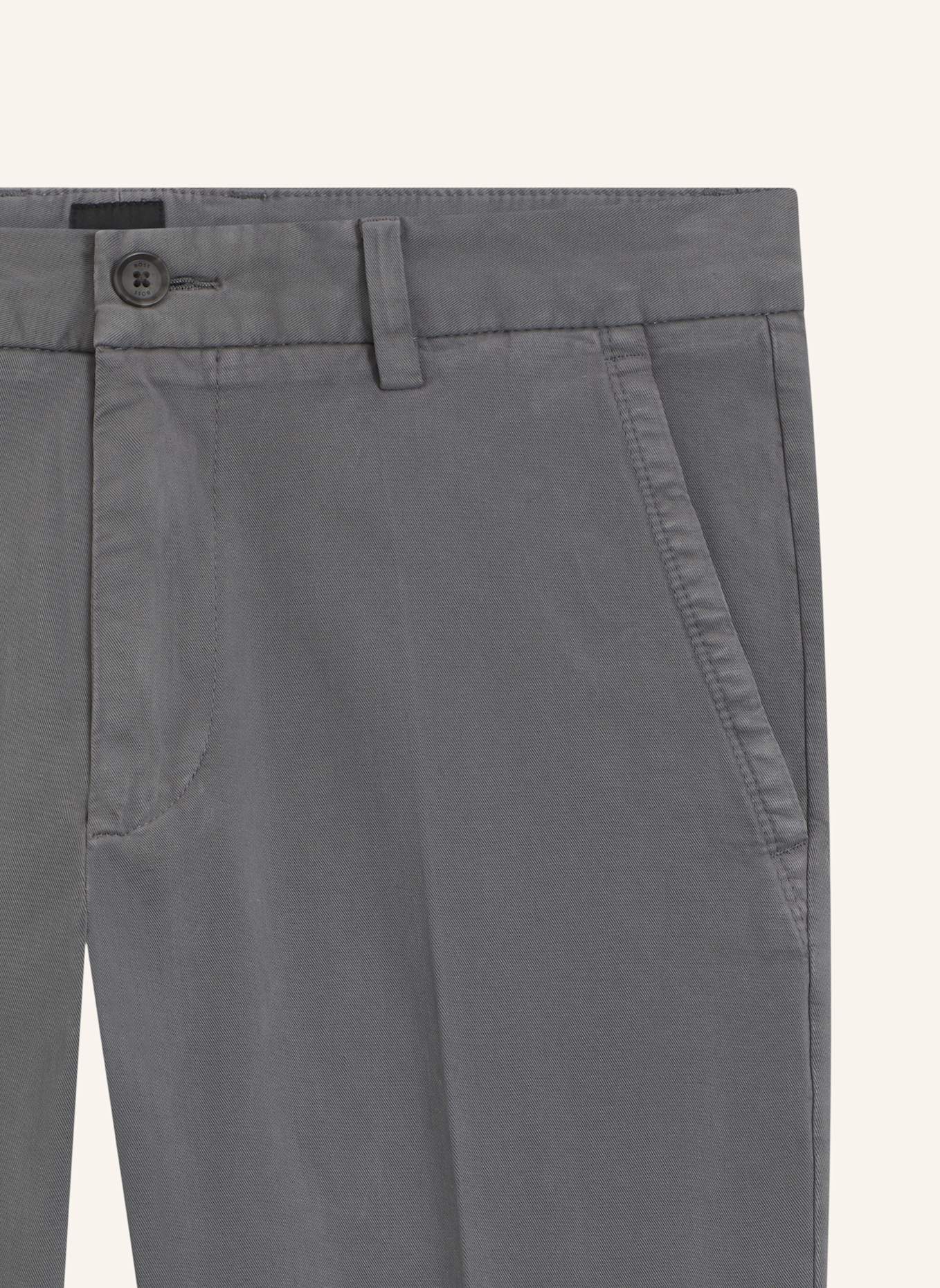 BOSS Casual Trousers H-KAITON1 Slim Fit: DUNKELGRAU