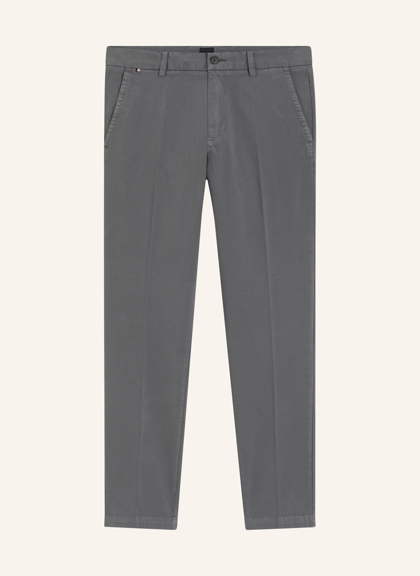 BOSS Casual Trousers H-KAITON1 Slim Fit: DUNKELGRAU