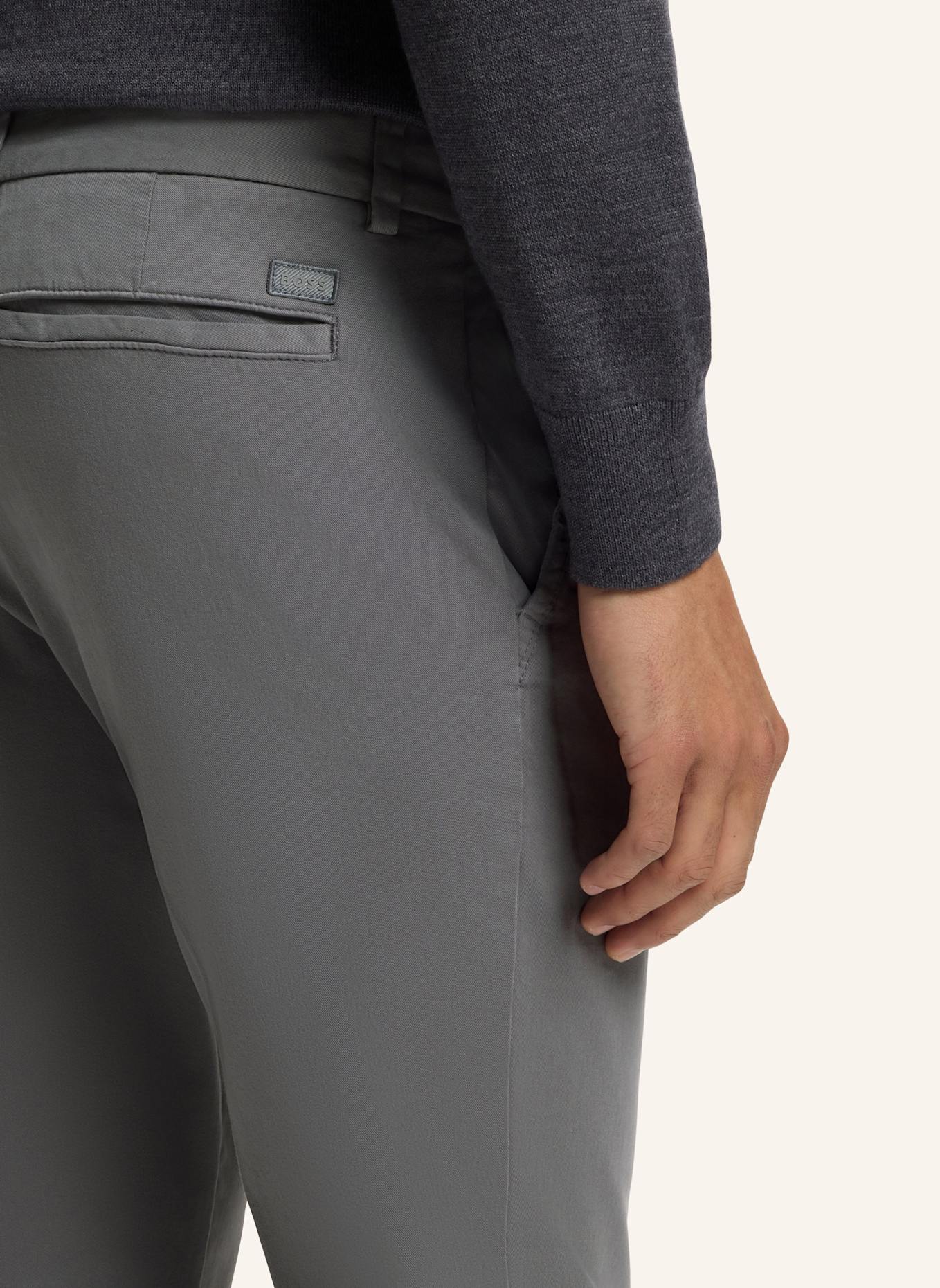 BOSS Casual Trousers H-KAITON1 Slim Fit: DUNKELGRAU