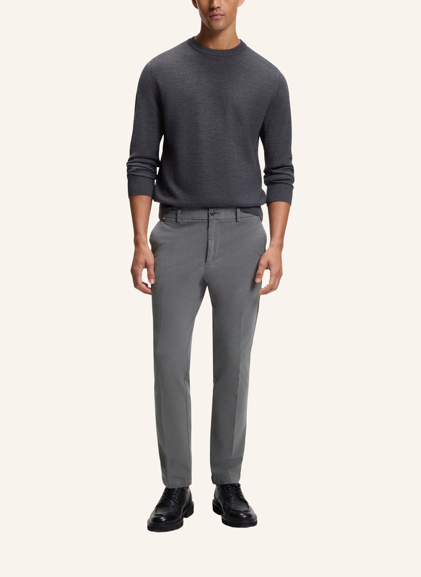 BOSS Chino KAITON Slim Fit: DUNKELGRAU