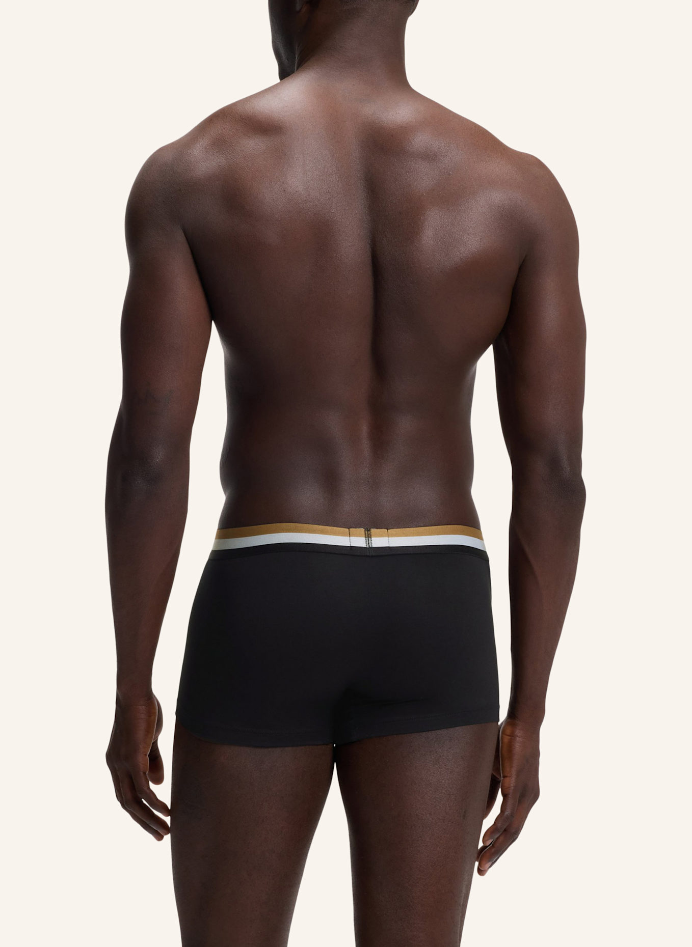 BOSS Boxer Short TRUNK 3P MOTION: SCHWARZ