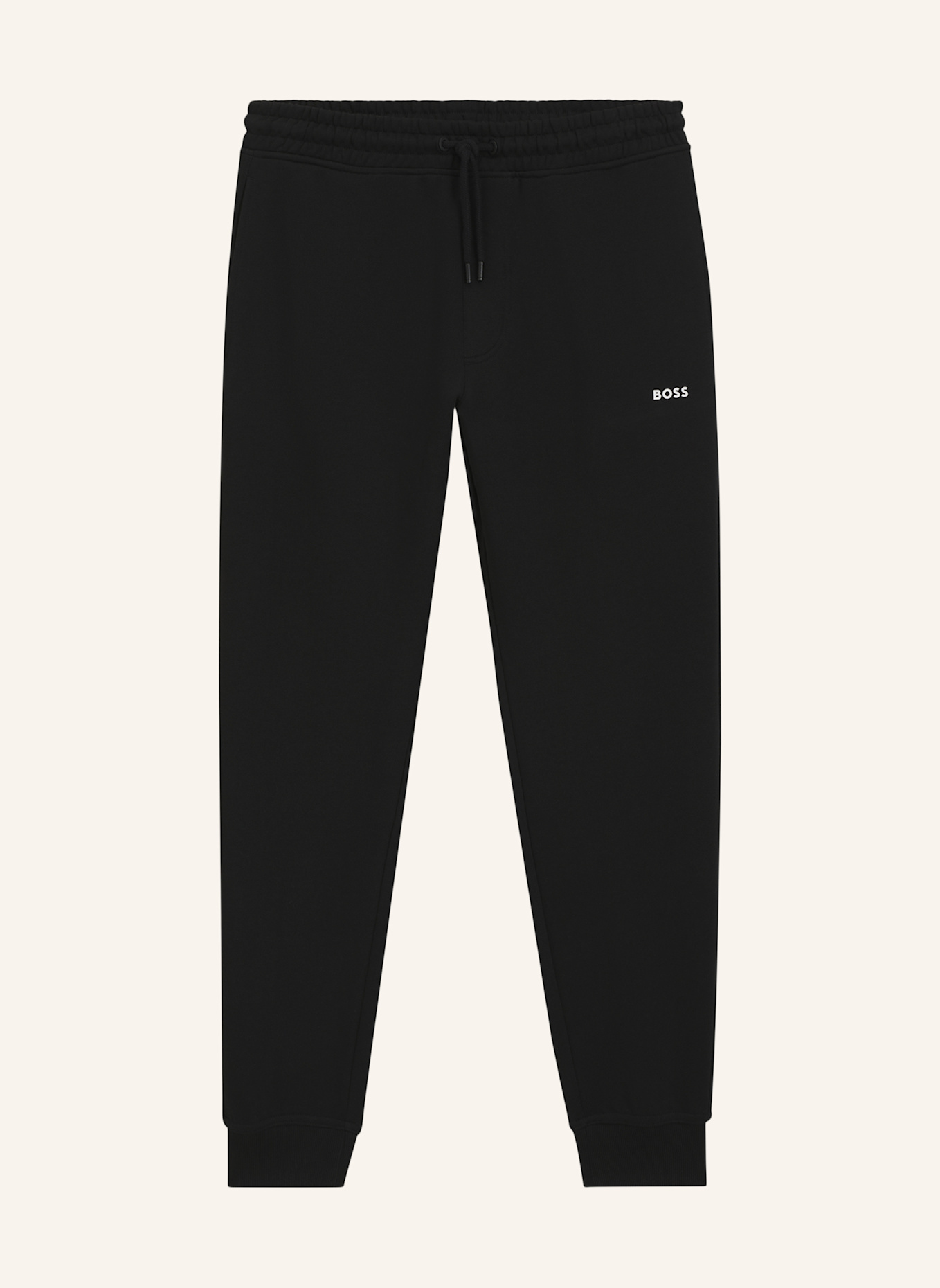 BOSS Casual Trousers SECHUP Regular Fit: SCHWARZ