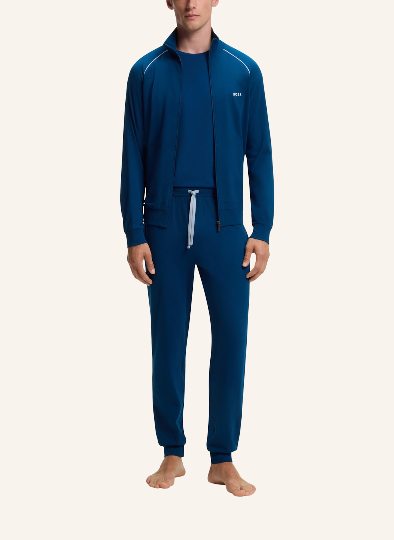 BOSS Lounge-Hose MIX&MATCH: TÜRKIS