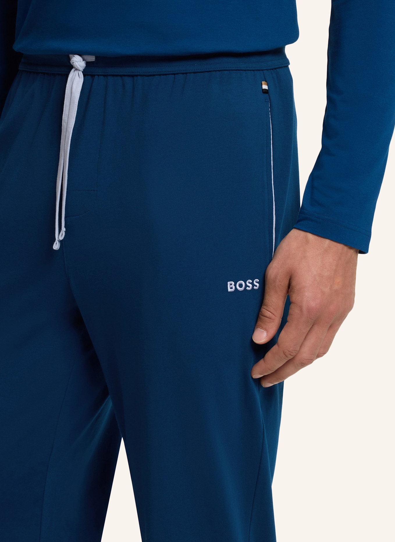 BOSS Lounge-Hose MIX&MATCH: TÜRKIS