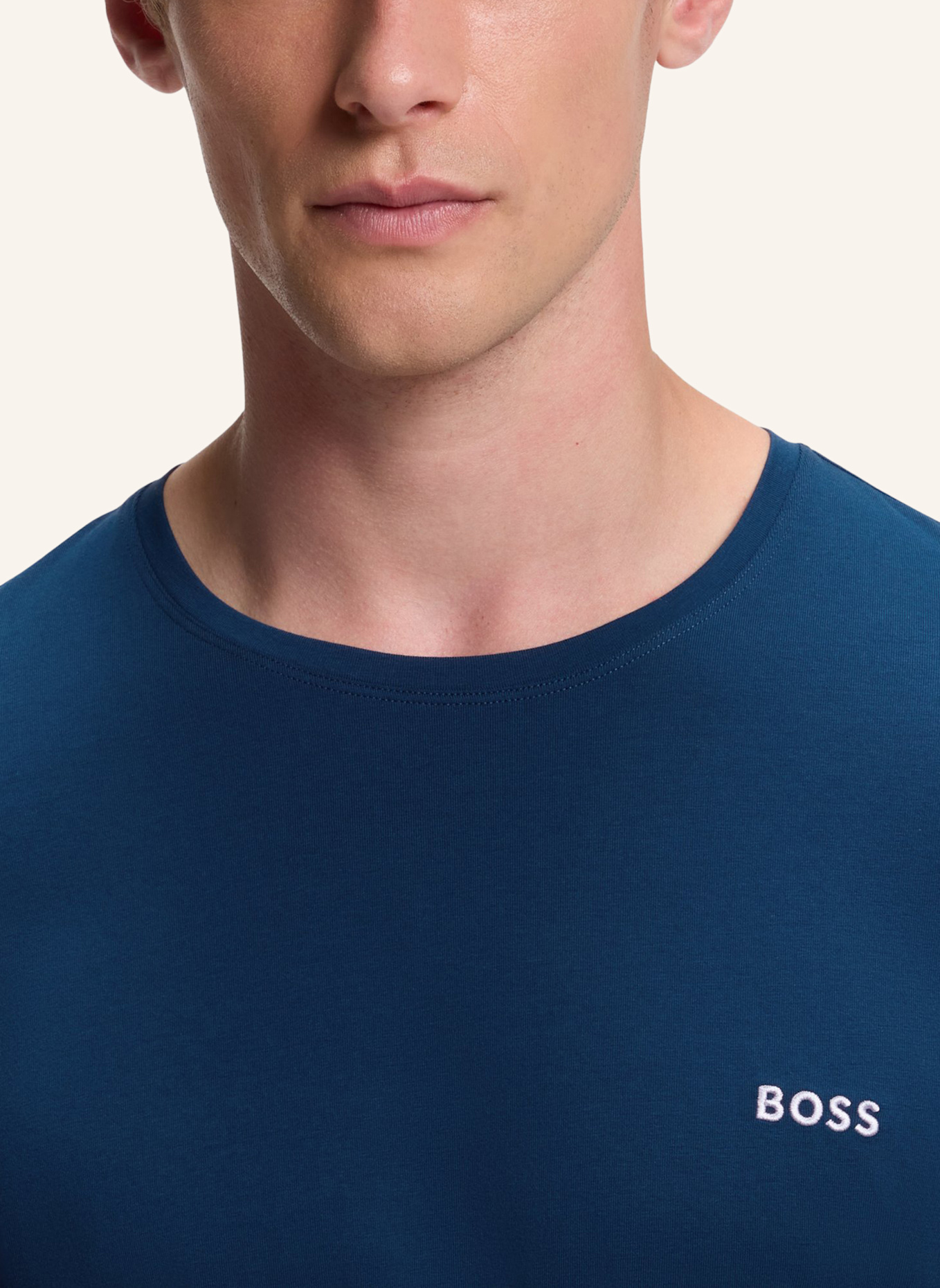 BOSS Schlafshirt MIX&MATCH: TÜRKIS