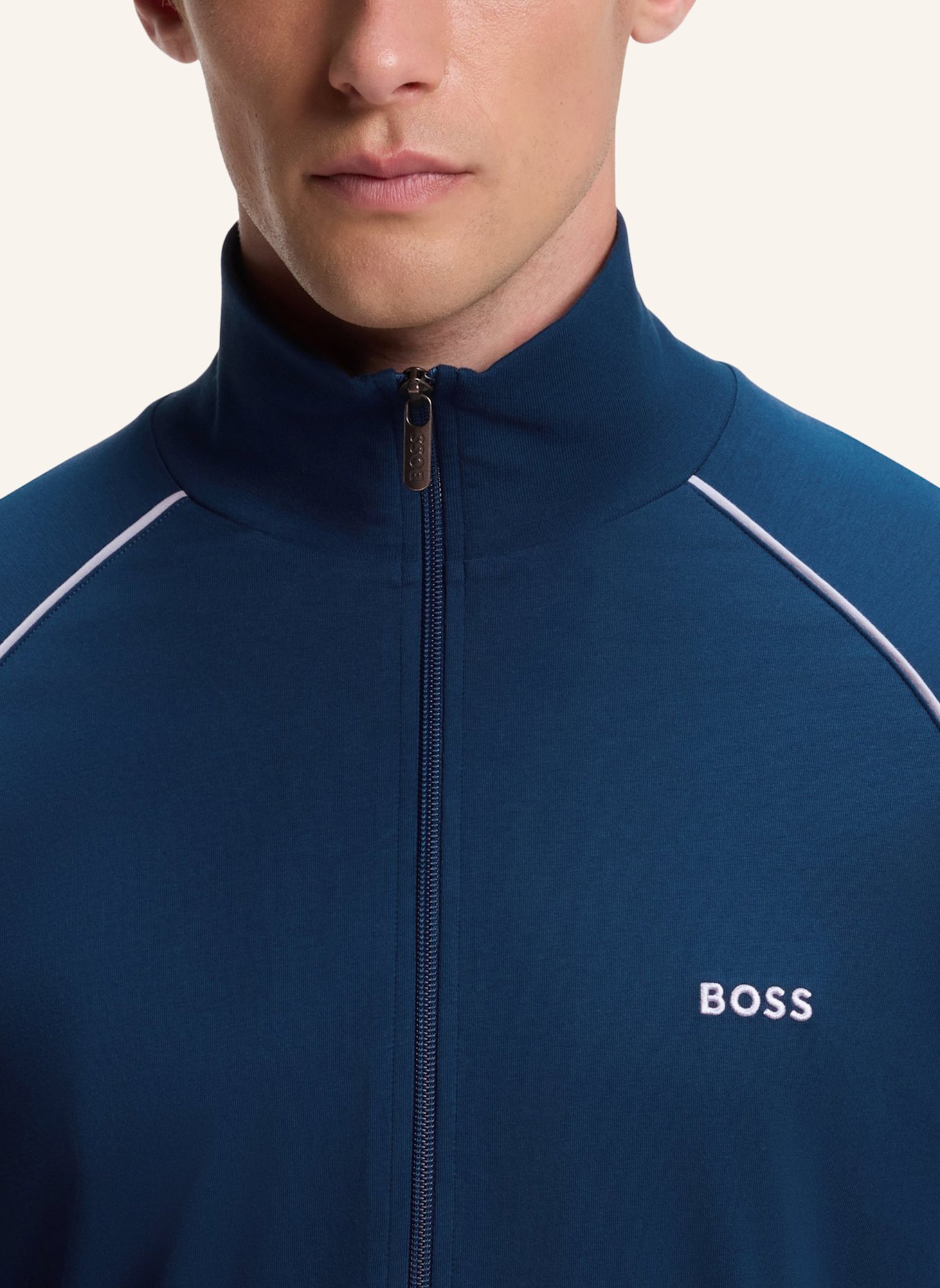BOSS Loungewear Jackets MIX&MATCH JACKET Z Regular Fit: TÜRKIS