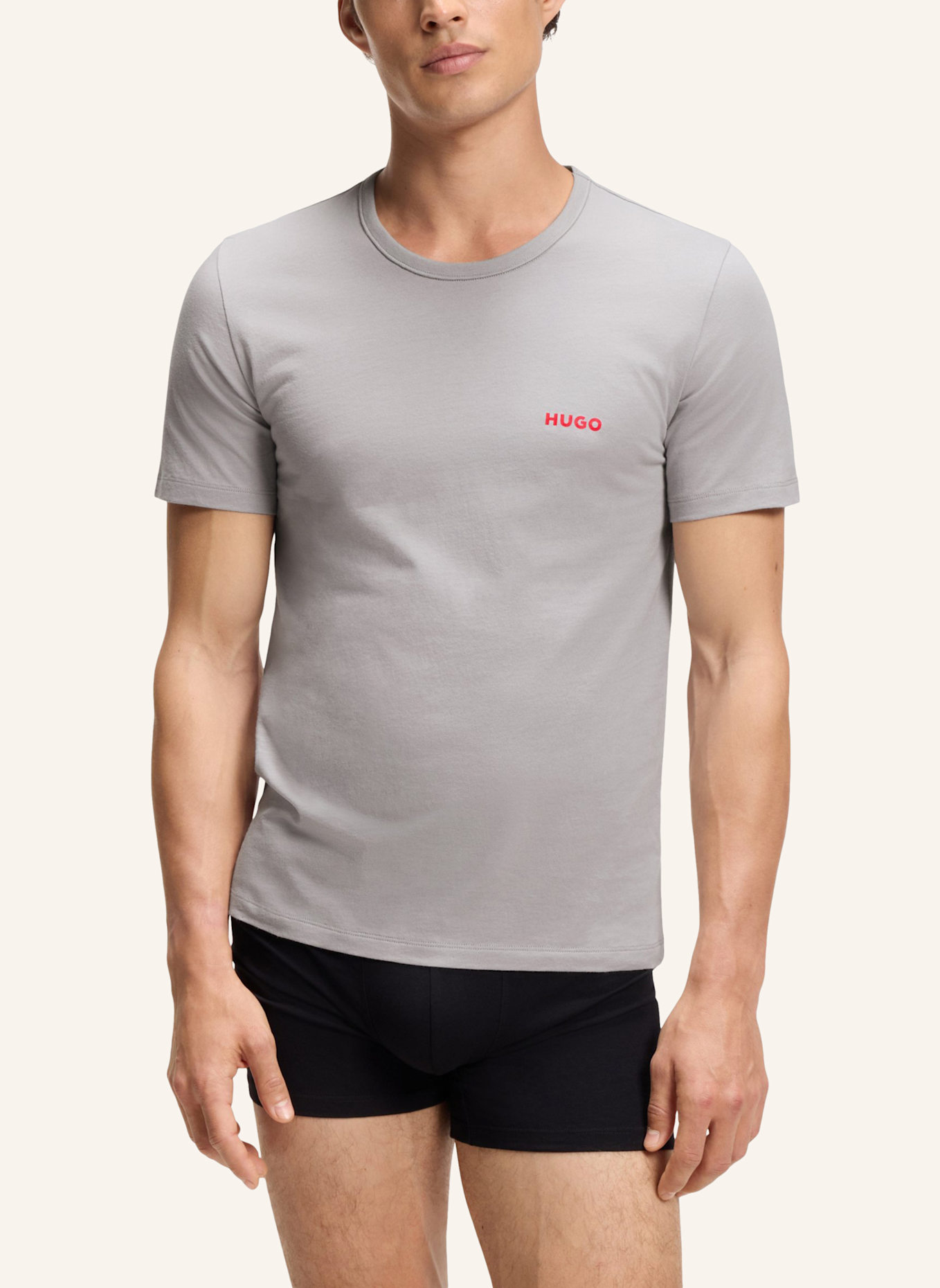 HUGO Underwear Tops T-SHIRT RN TRIPLET P Regular Fit: WEISS