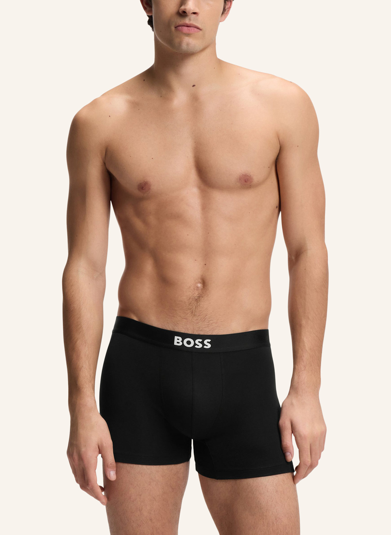 BOSS Boxer Briefs BOXERBR3P BOSS ONE D: BEIGE