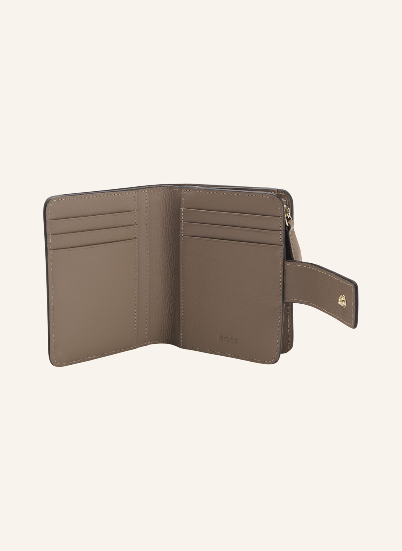 BOSS Key Holder LENAH NEW SM WALLET: BRAUN