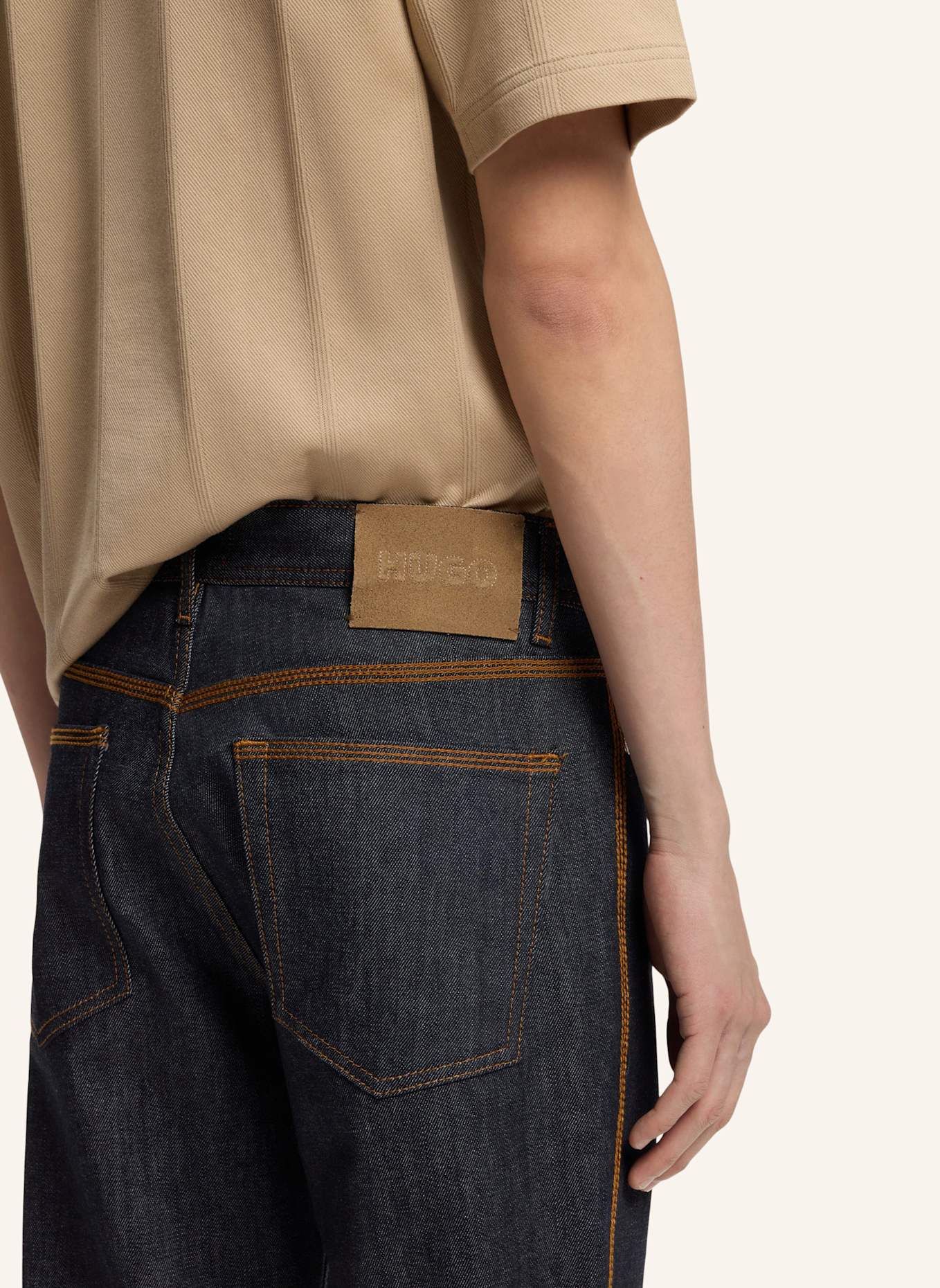 HUGO Jeans HUGO 634/5 Tapered Fit: DUNKELBLAU
