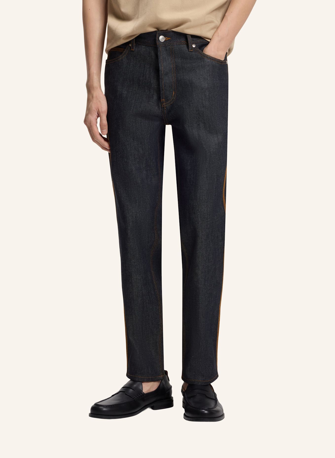 HUGO Jeans HUGO 634/5 Tapered Fit: DUNKELBLAU