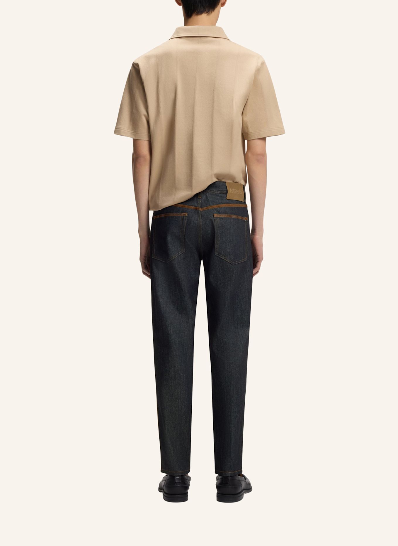 HUGO Jeans HUGO 634/5 Tapered Fit: DUNKELBLAU