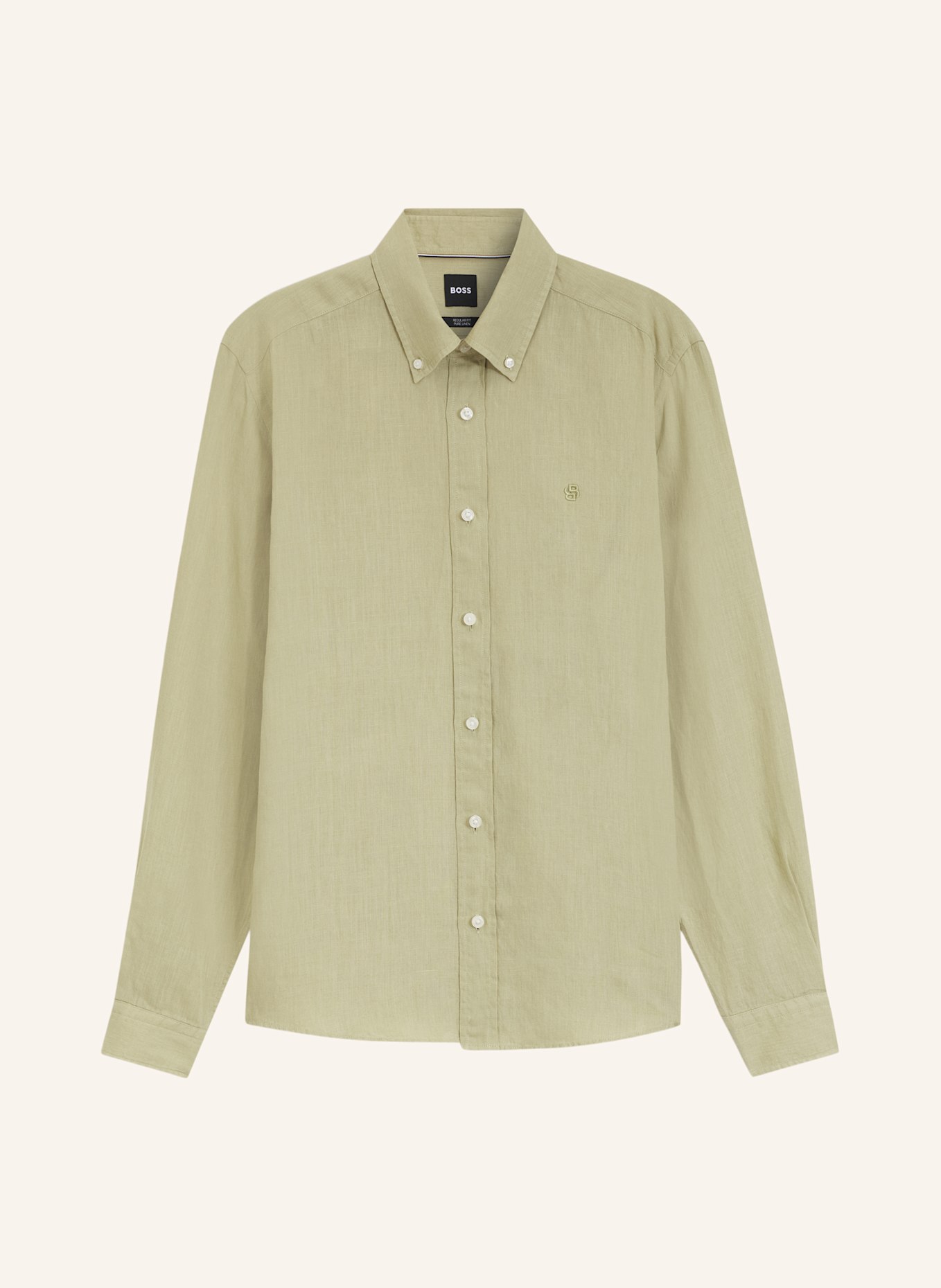 BOSS Shirt H-LIAM-BD-E-C1-263 Regular Fit: KHAKI