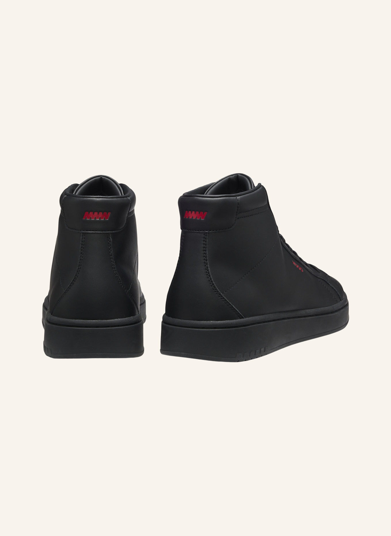 HUGO Trainers NESTON_HITO_PU: SCHWARZ