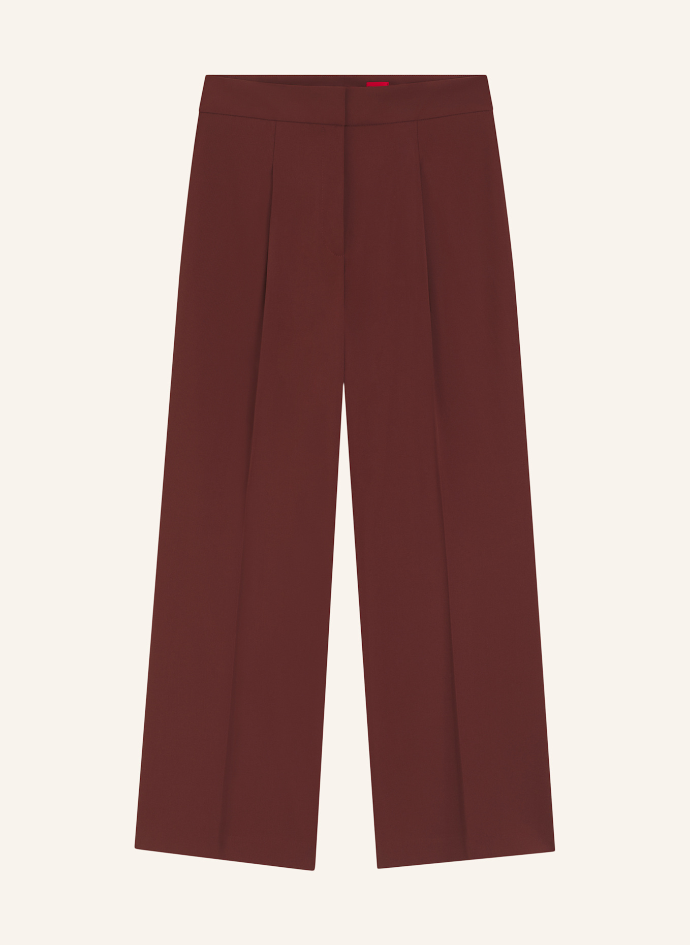 HUGO Trouser HAMAIA Regular Fit: BRAUN
