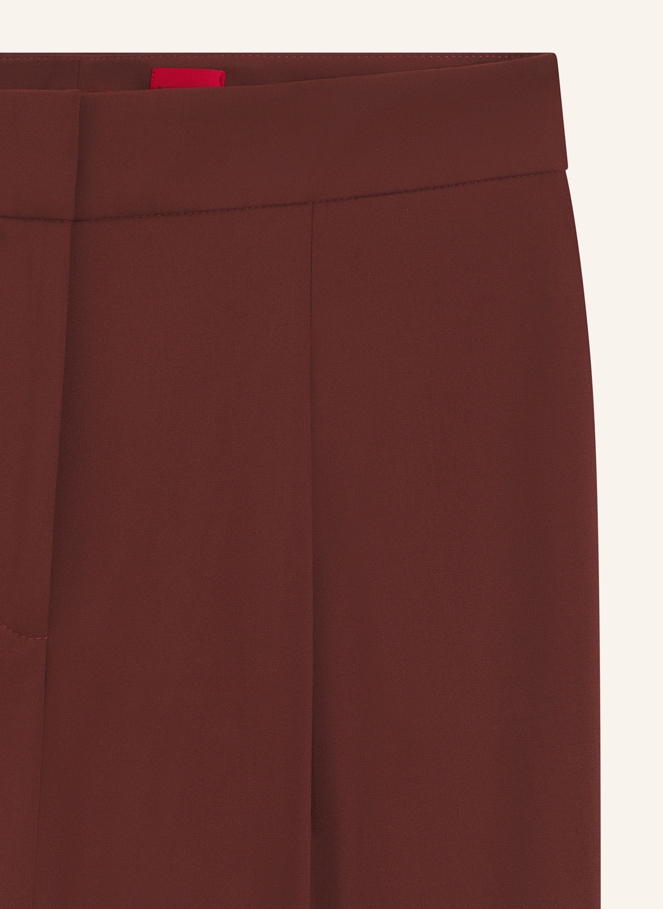 HUGO Trouser HAMAIA Regular Fit: BRAUN