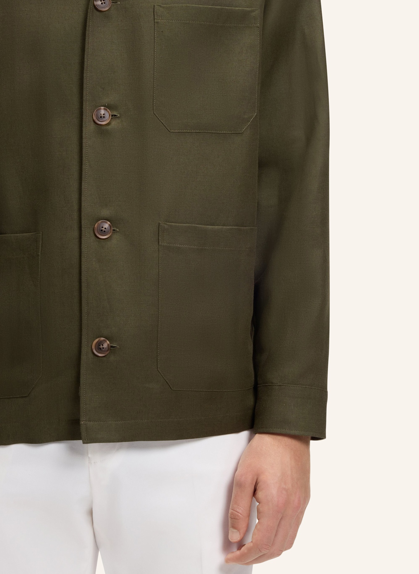 BOSS Shirt H-CAI-K-3P-262 Relaxed Fit: GRÜN