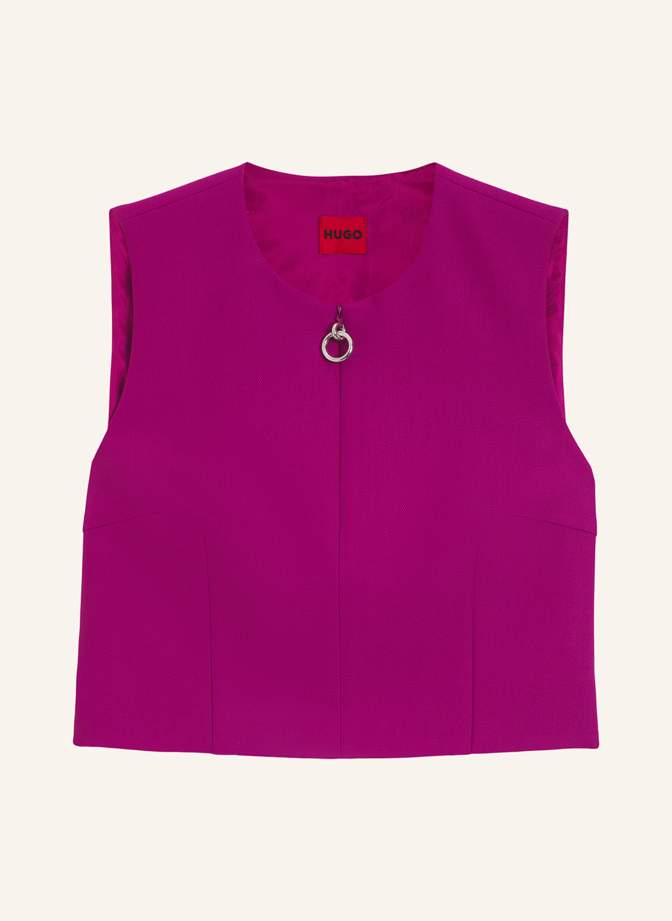 HUGO Top COMILA Regular Fit: PINK
