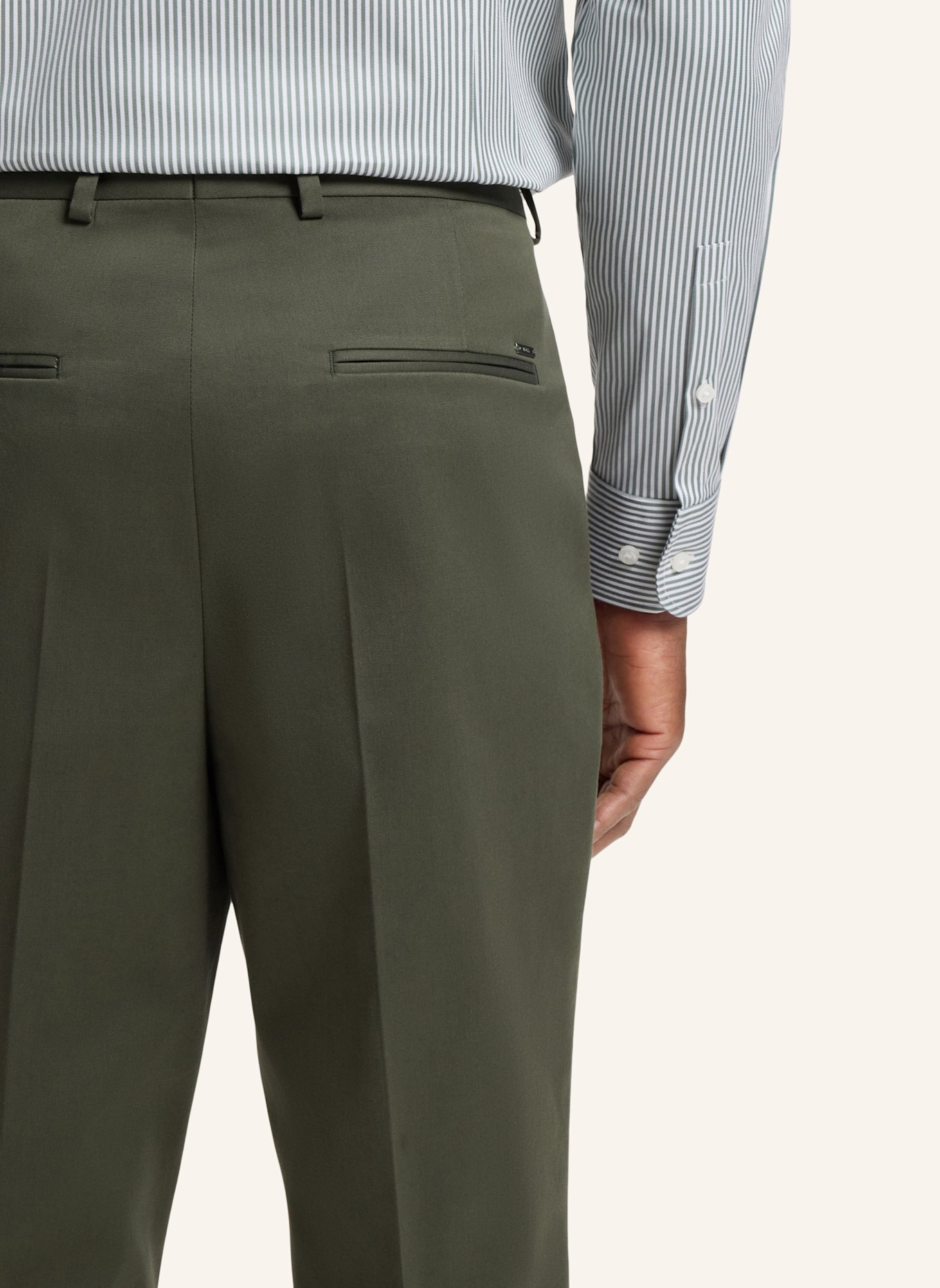 BOSS Formal Trousers H-PERIN-PL-DTL-263 Tapered Fit: GRÜN