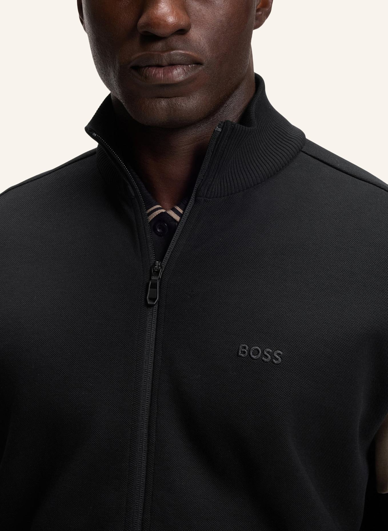 BOSS Sweatshirt SW_UNION SKAZ Regular Fit: SCHWARZ