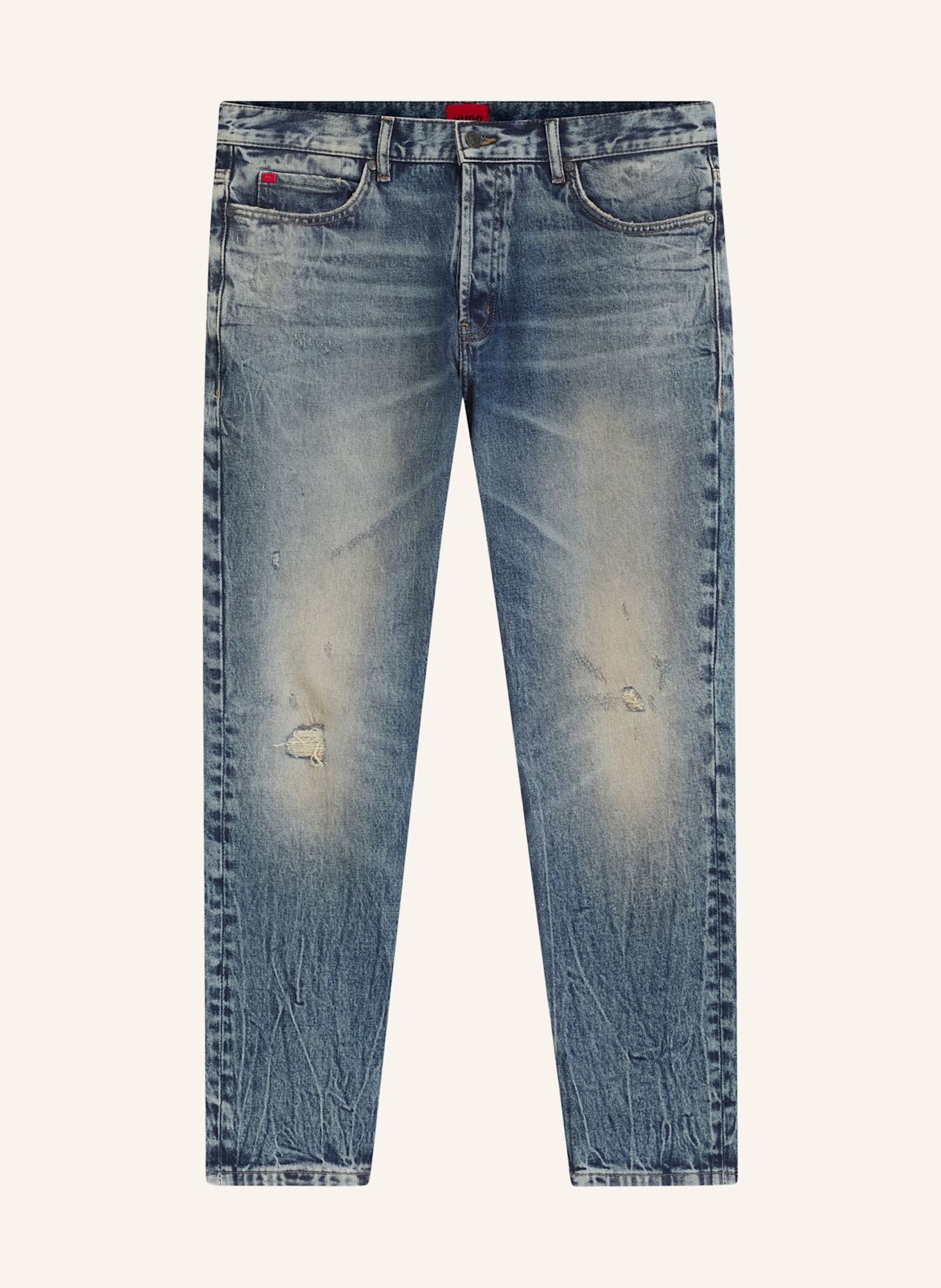 HUGO Jeans HUGO 634 Tapered Fit: BLAU