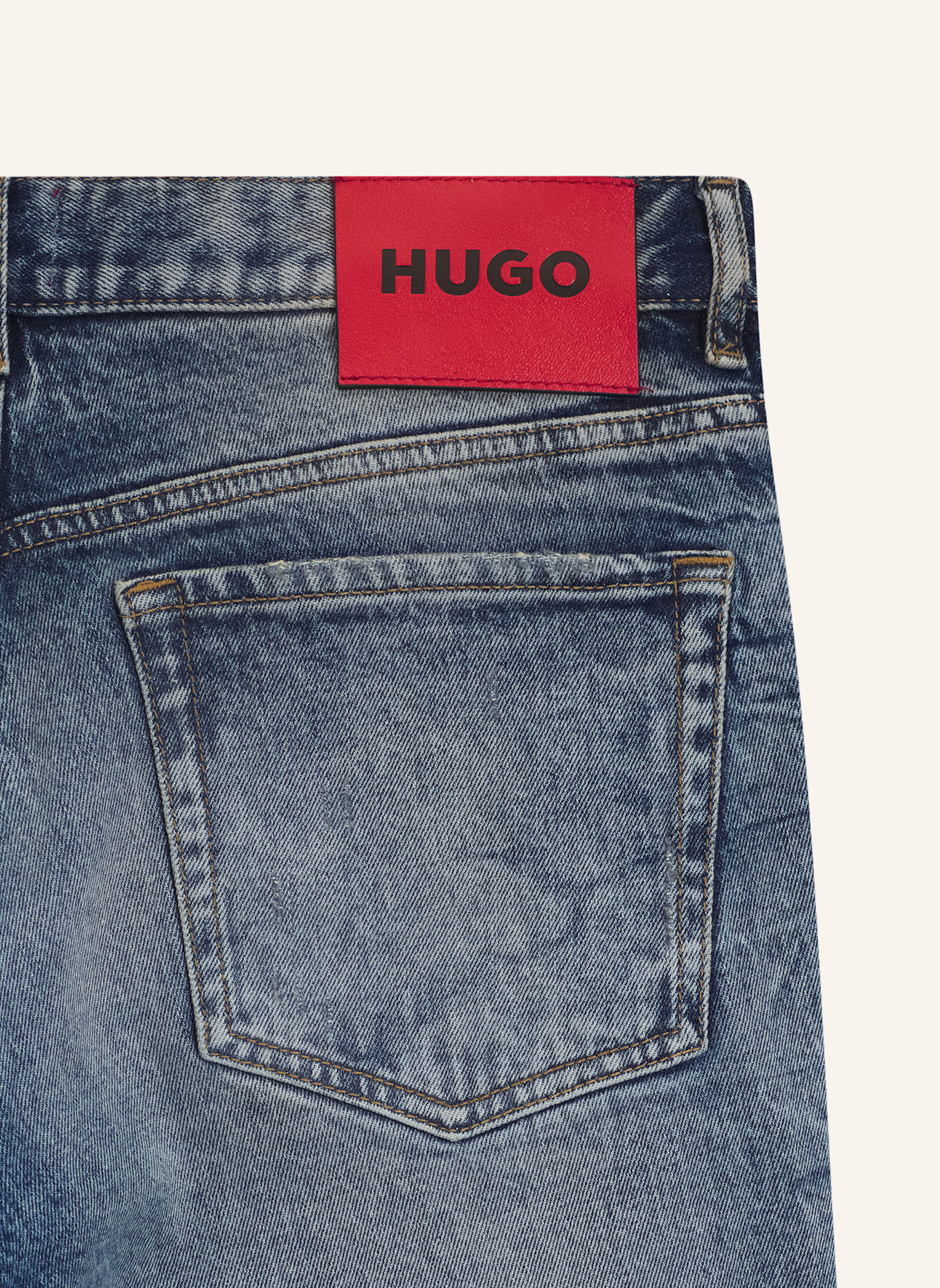 HUGO Jeans HUGO 634 Tapered Fit: BLAU