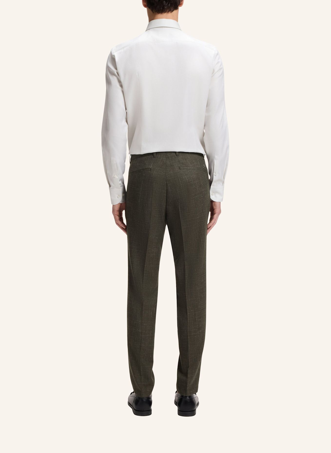 BOSS Businesshose C-GENIUS-263 Slim Fit: GRÜN
