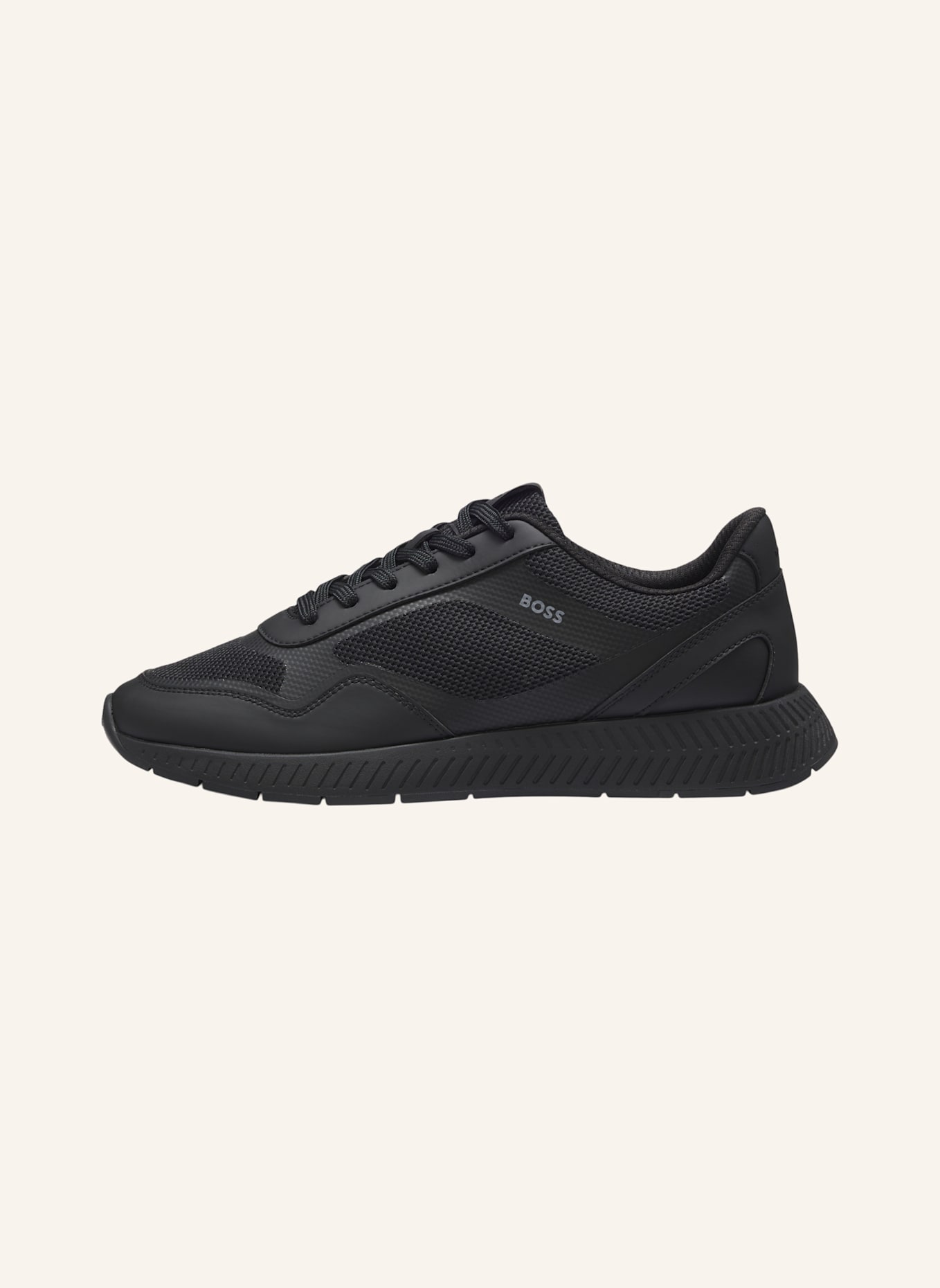 BOSS Trainers TITANIUM_RUNN_METHAL: SCHWARZ