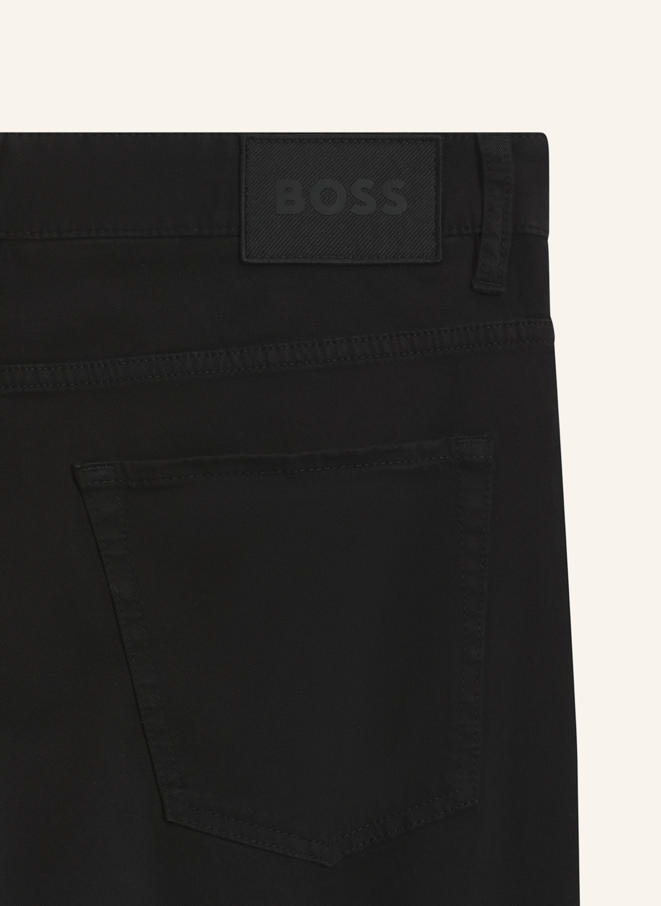 BOSS Casual Trousers H-DELAWARE5 Slim Fit: SCHWARZ