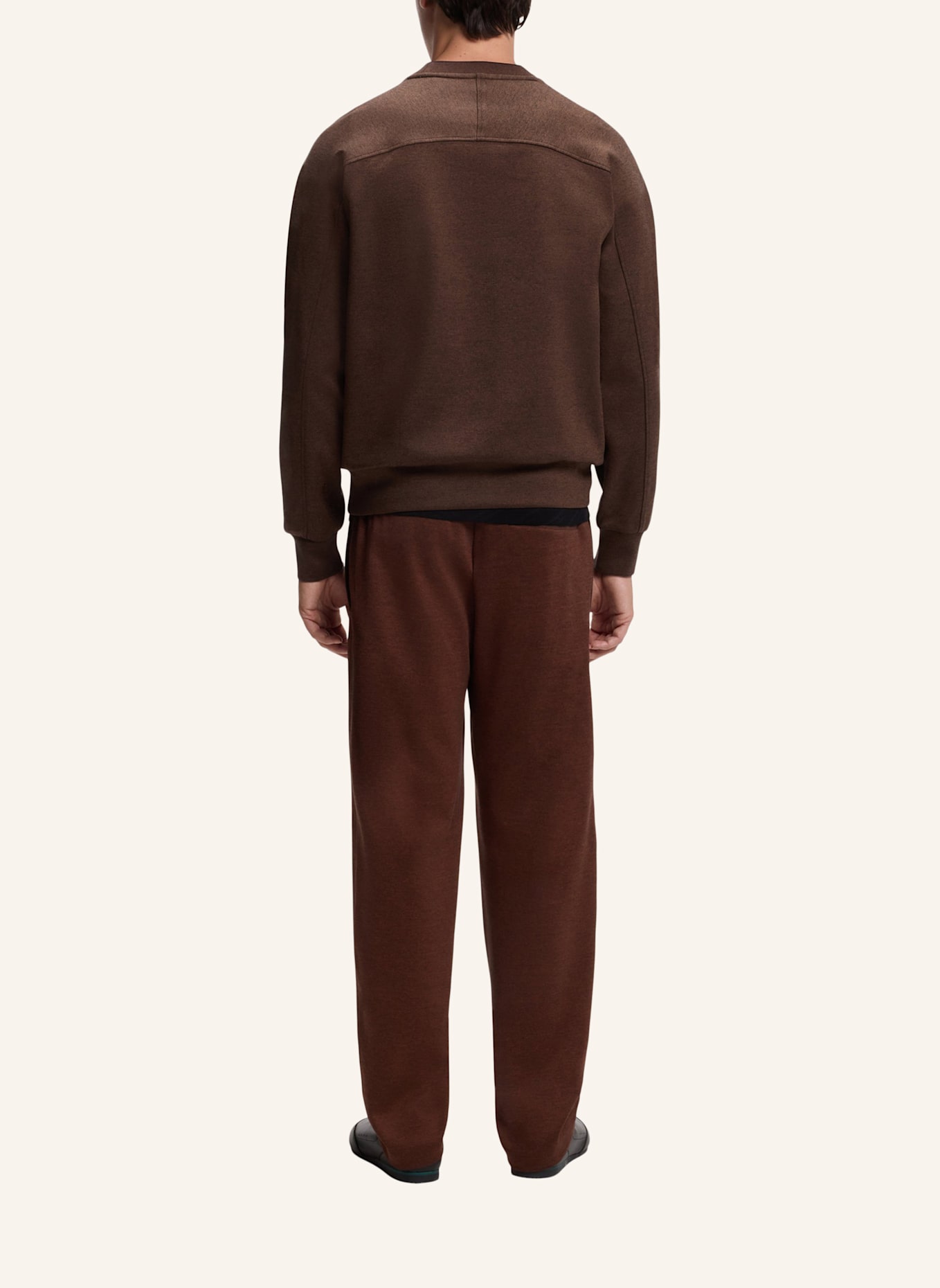 BOSS Sweatshirt C-SOLERI 180_AM Regular Fit: BRAUN