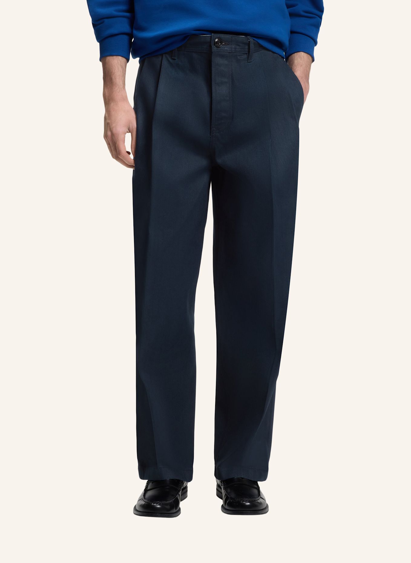 HUGO Jeans HUGO 249 Relaxed Fit: DUNKELBLAU