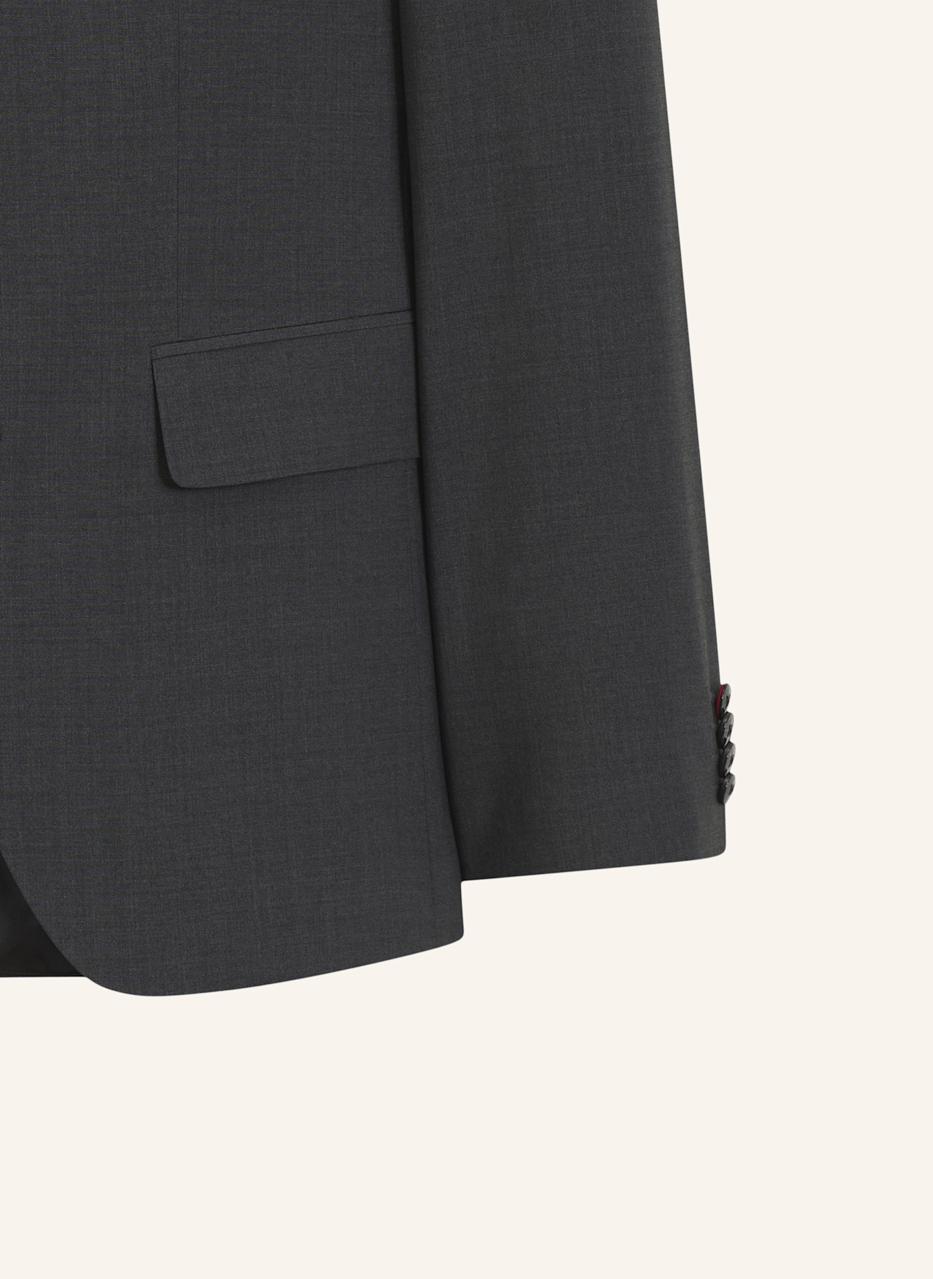 HUGO Suit HENRY-GETLIN253X-MH Slim Fit: DUNKELGRAU