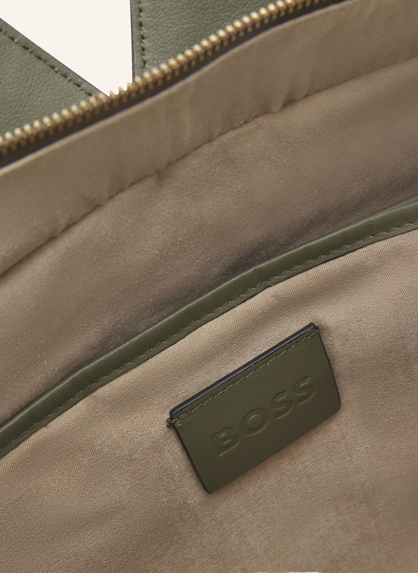 BOSS Tote Bag BOSS REVERS TOTE S: DUNKELGRÜN