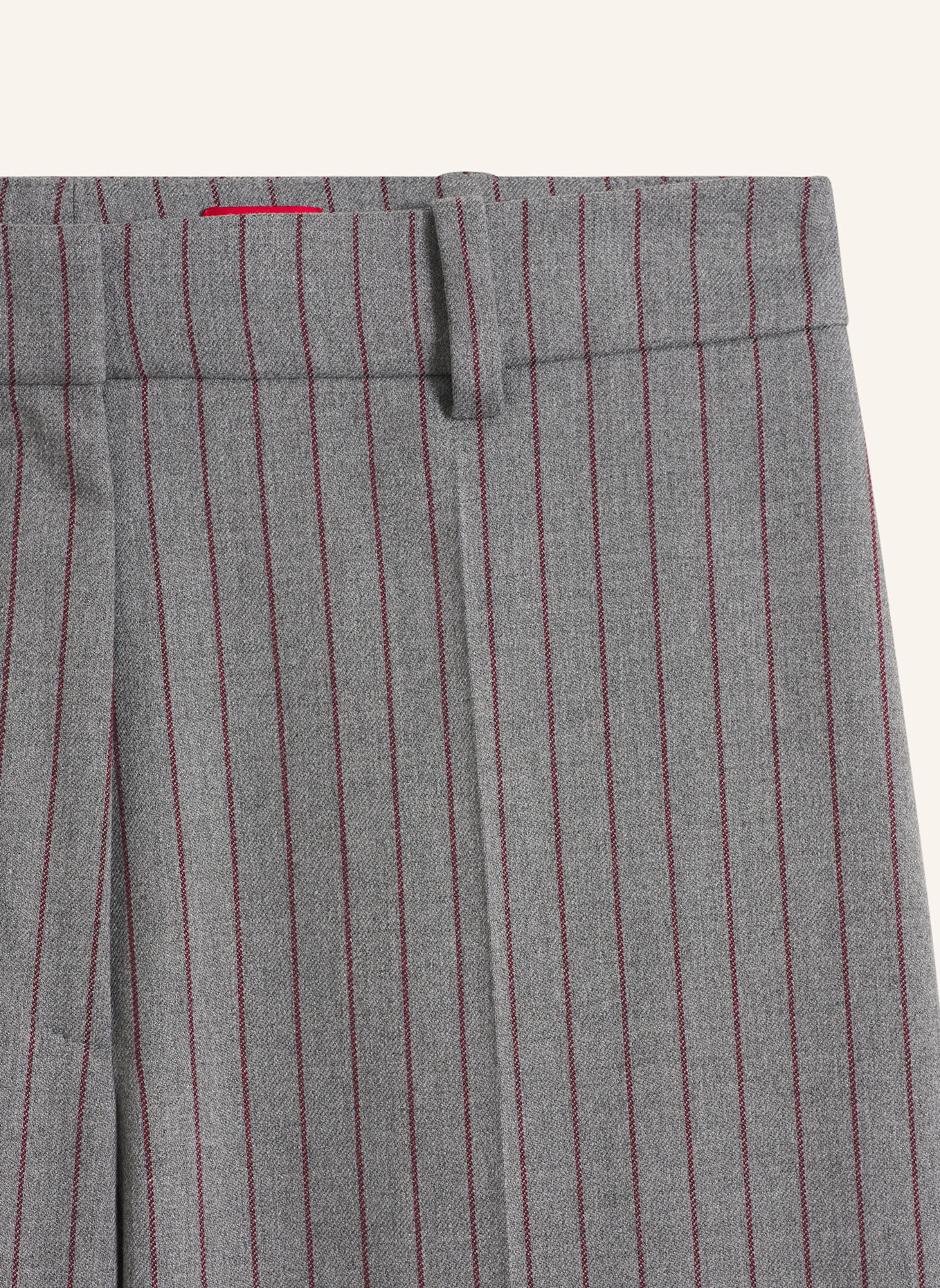 HUGO Trouser HASMINA Regular Fit: WEISS