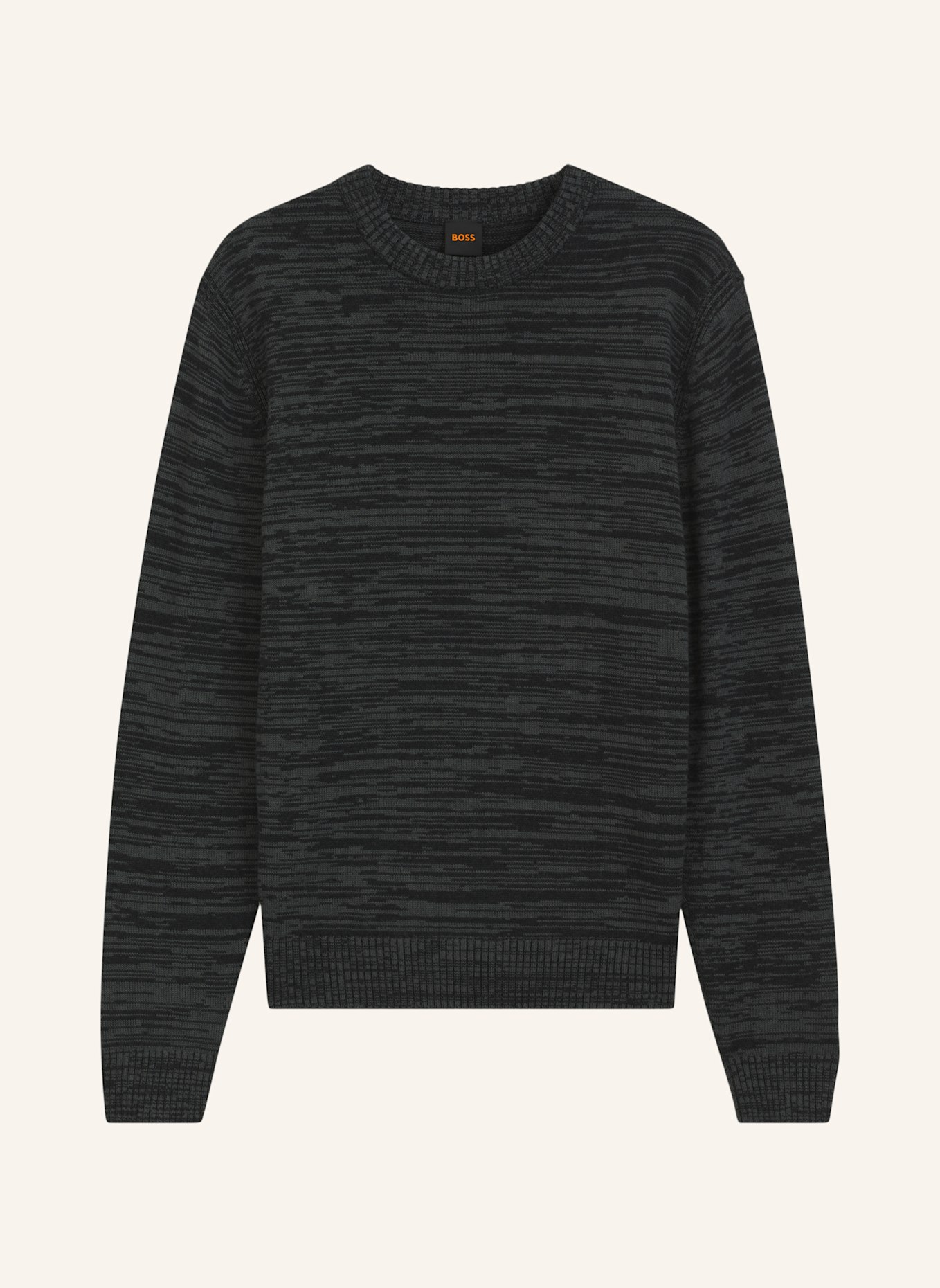 BOSS Sweater APEROSO Regular Fit: SCHWARZ