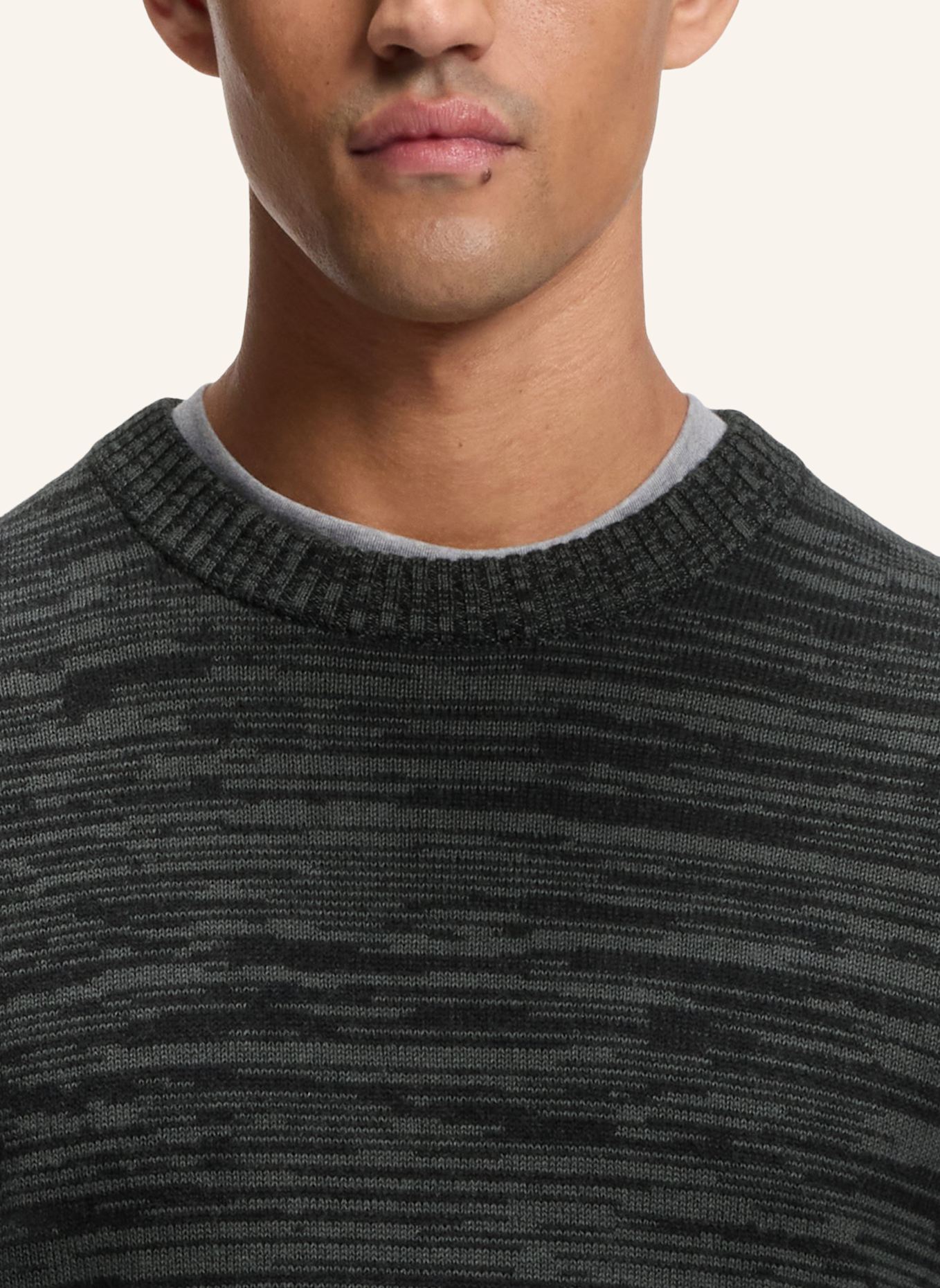 BOSS Sweater APEROSO Regular Fit: SCHWARZ