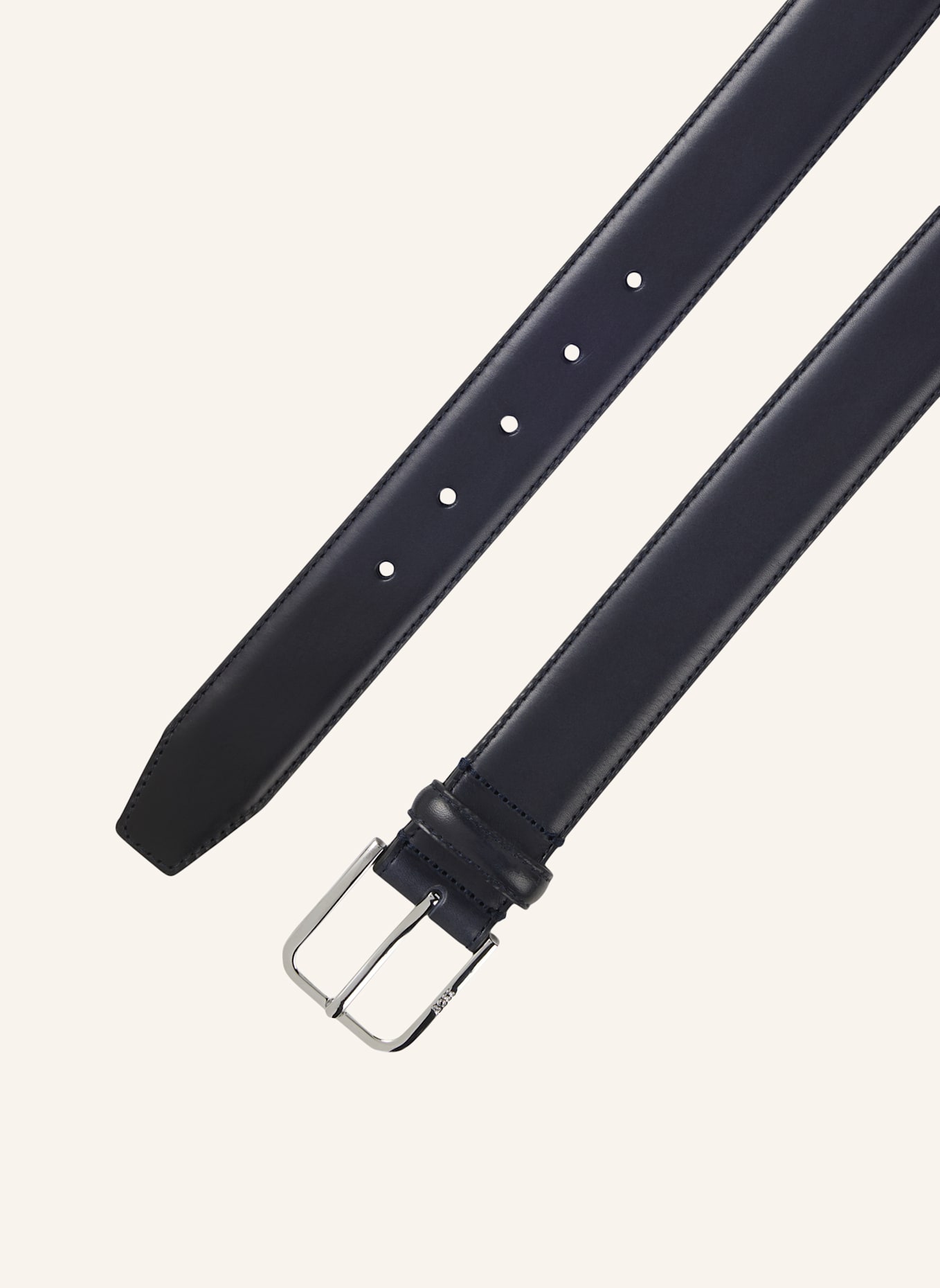 BOSS Belt MADISON-B1_VLST_SZ35: DUNKELBLAU