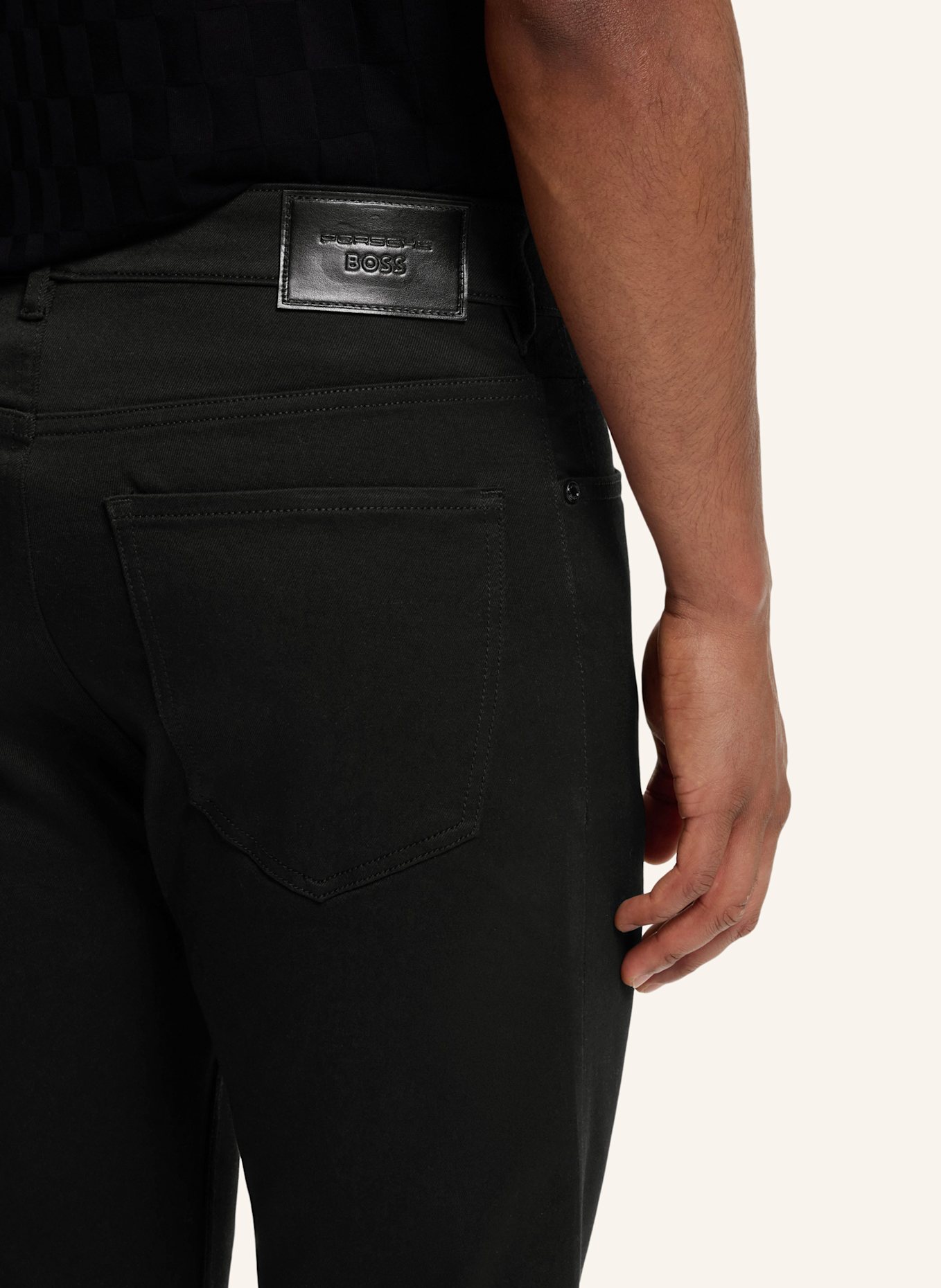 BOSS Casual Trousers TR_PS SPIRIT70 5PKT Tapered Fit: SCHWARZ