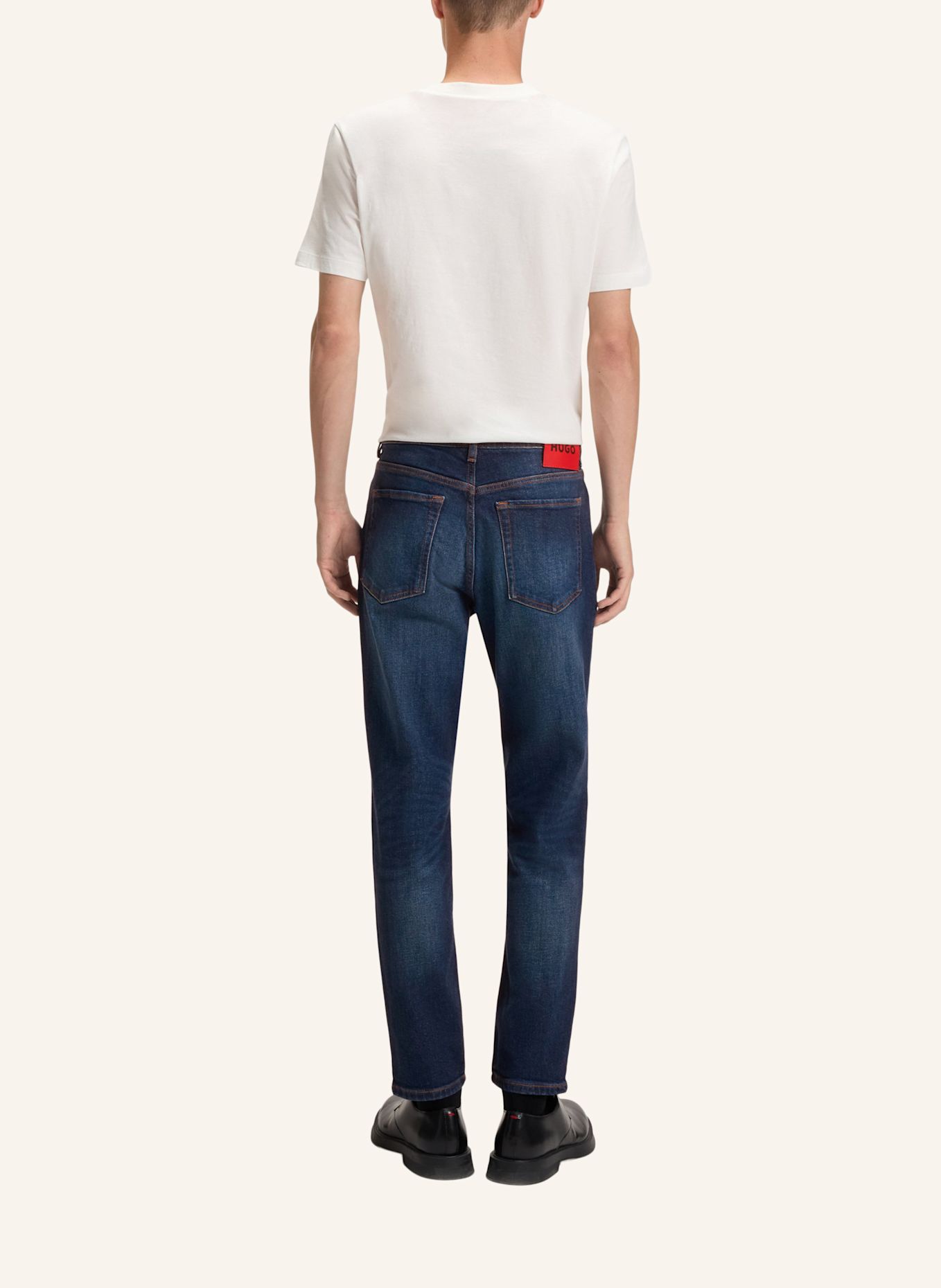 HUGO Jeans HUGO 634 Tapered Fit: DUNKELBLAU