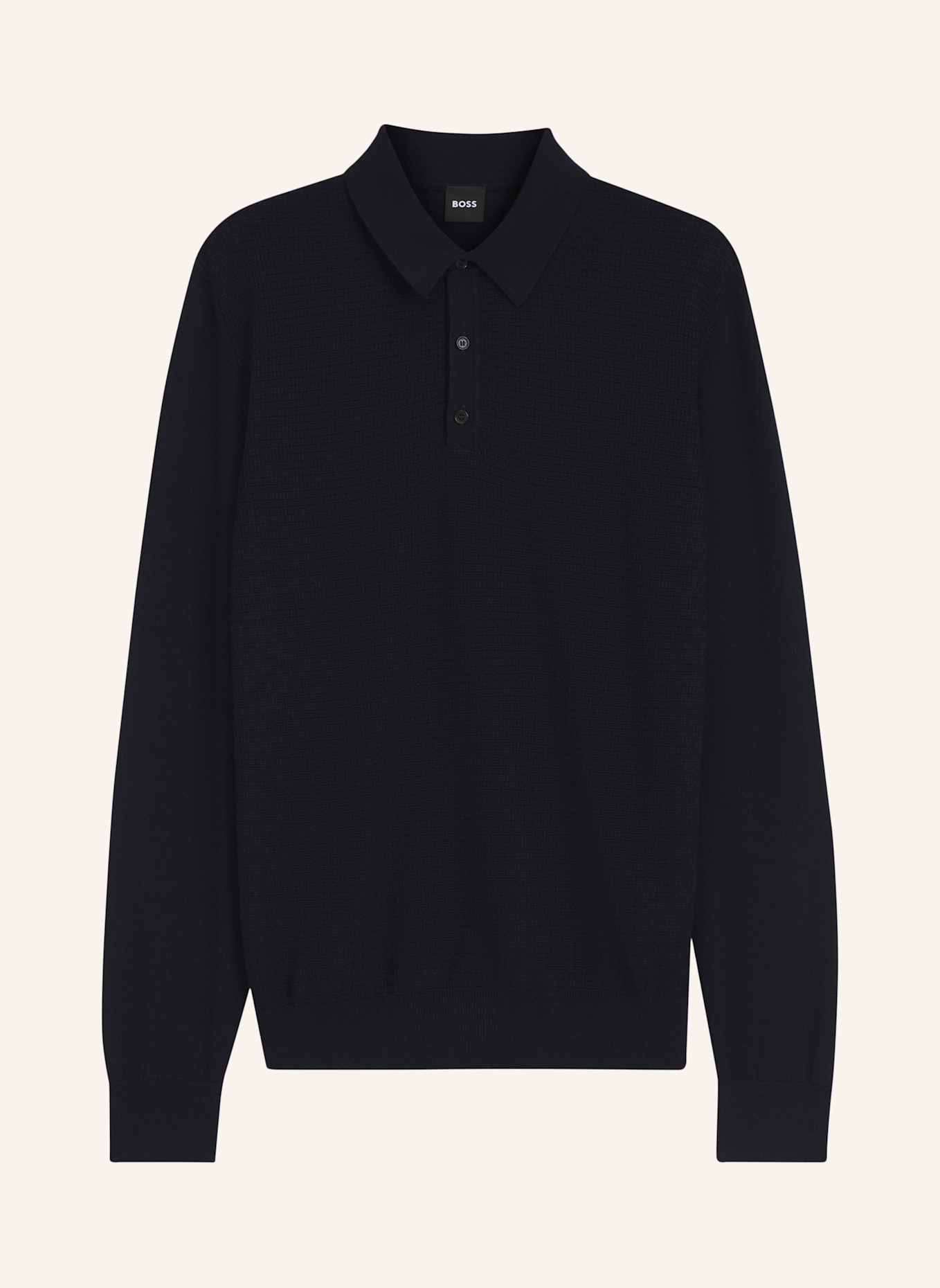 BOSS Sweater H-HINCOGNITO_IN Regular Fit: DUNKELBLAU