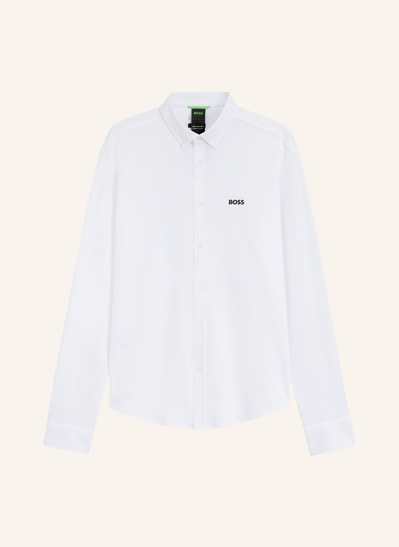 BOSS Hemd ST_MOTION L Regular Fit: WEISS