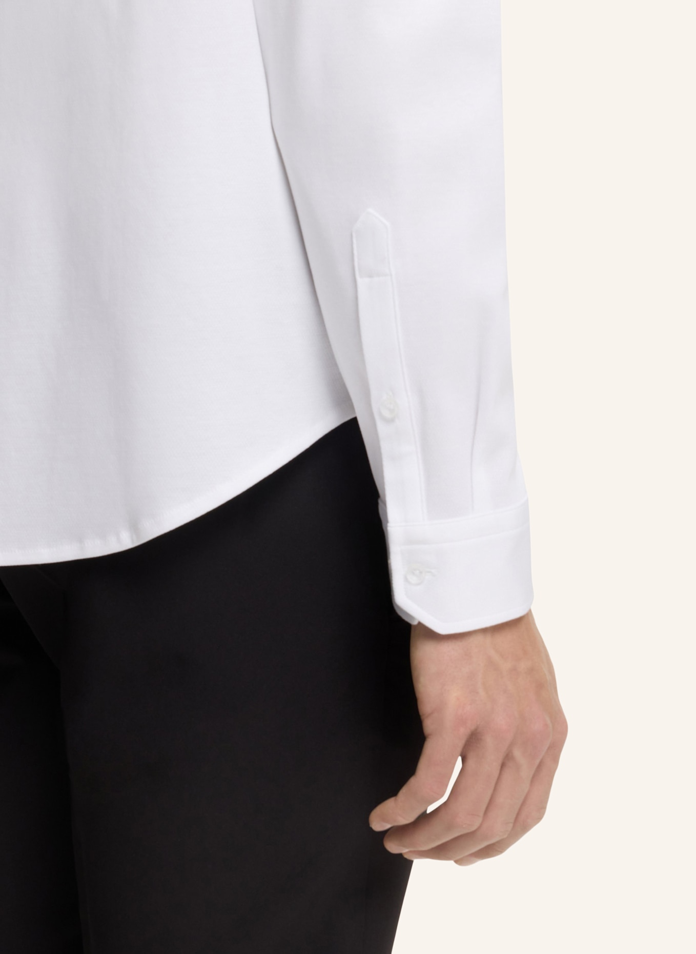 BOSS Hemd ST_MOTION L Regular Fit: WEISS
