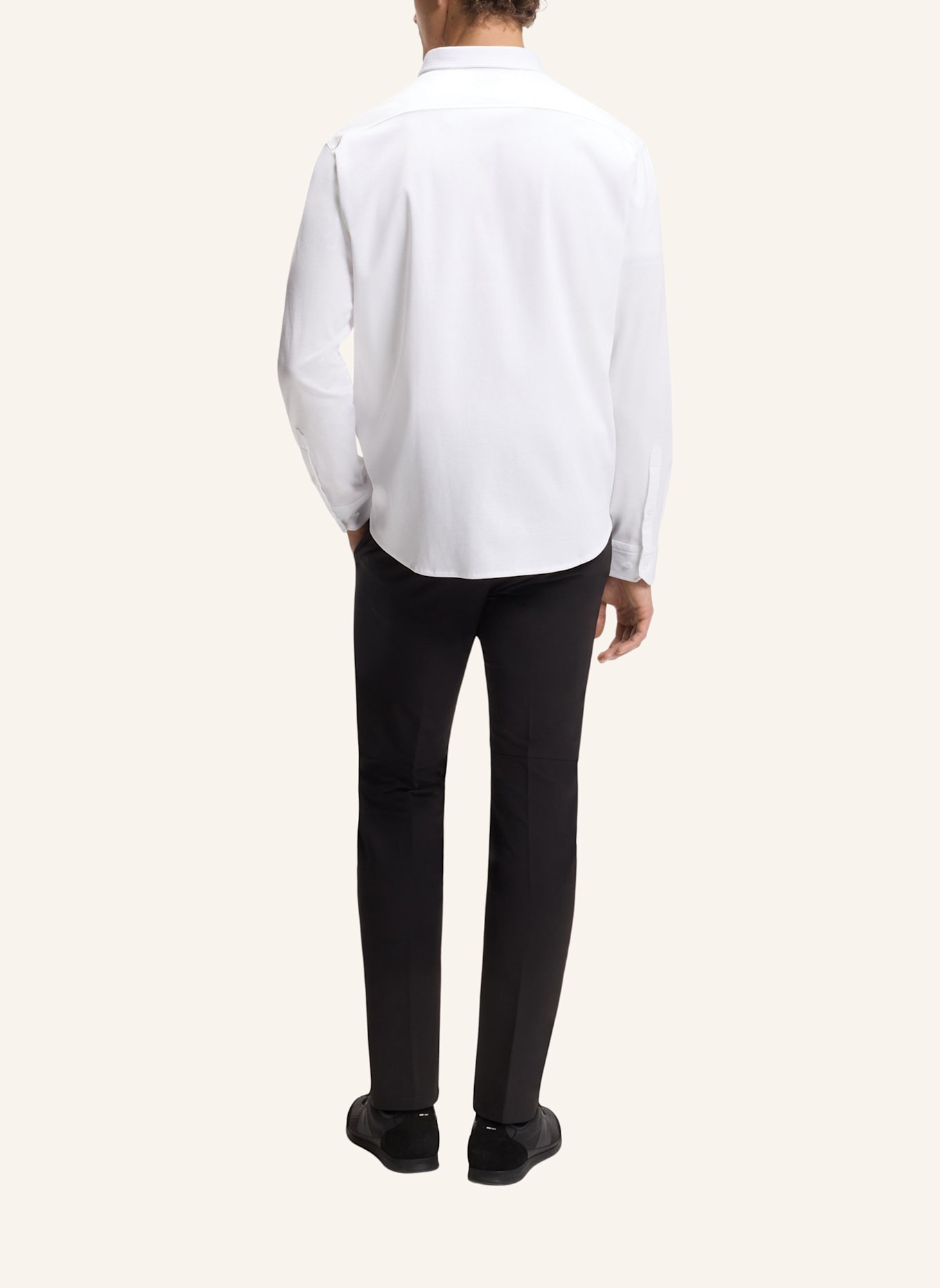 BOSS Hemd ST_MOTION L Regular Fit: WEISS