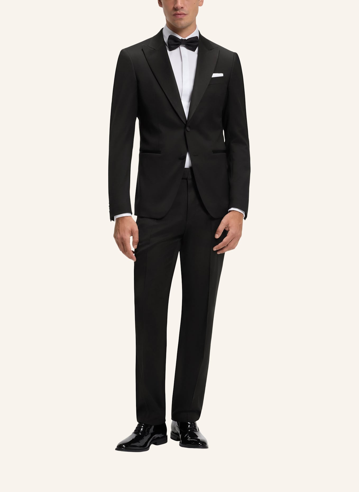 BOSS Sakko H-HUGE-TUX-P-B1 Slim Fit: SCHWARZ
