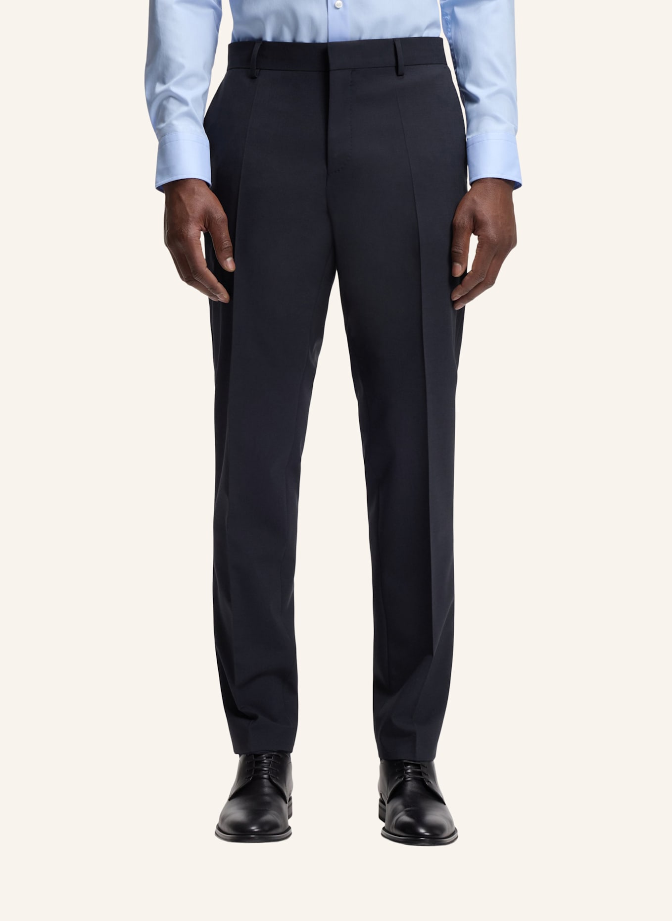 BOSS Suit H-HUGE-2PCS-224 Slim Fit: BLAU