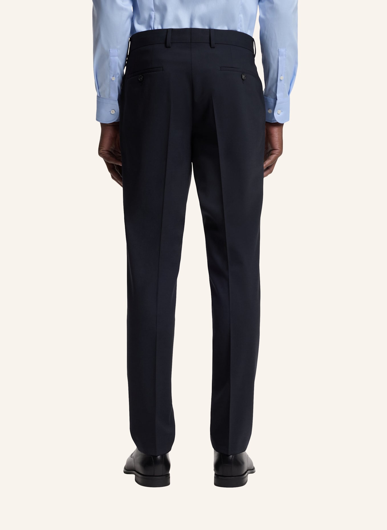 BOSS Suit H-HUGE-2PCS-224 Slim Fit: BLAU